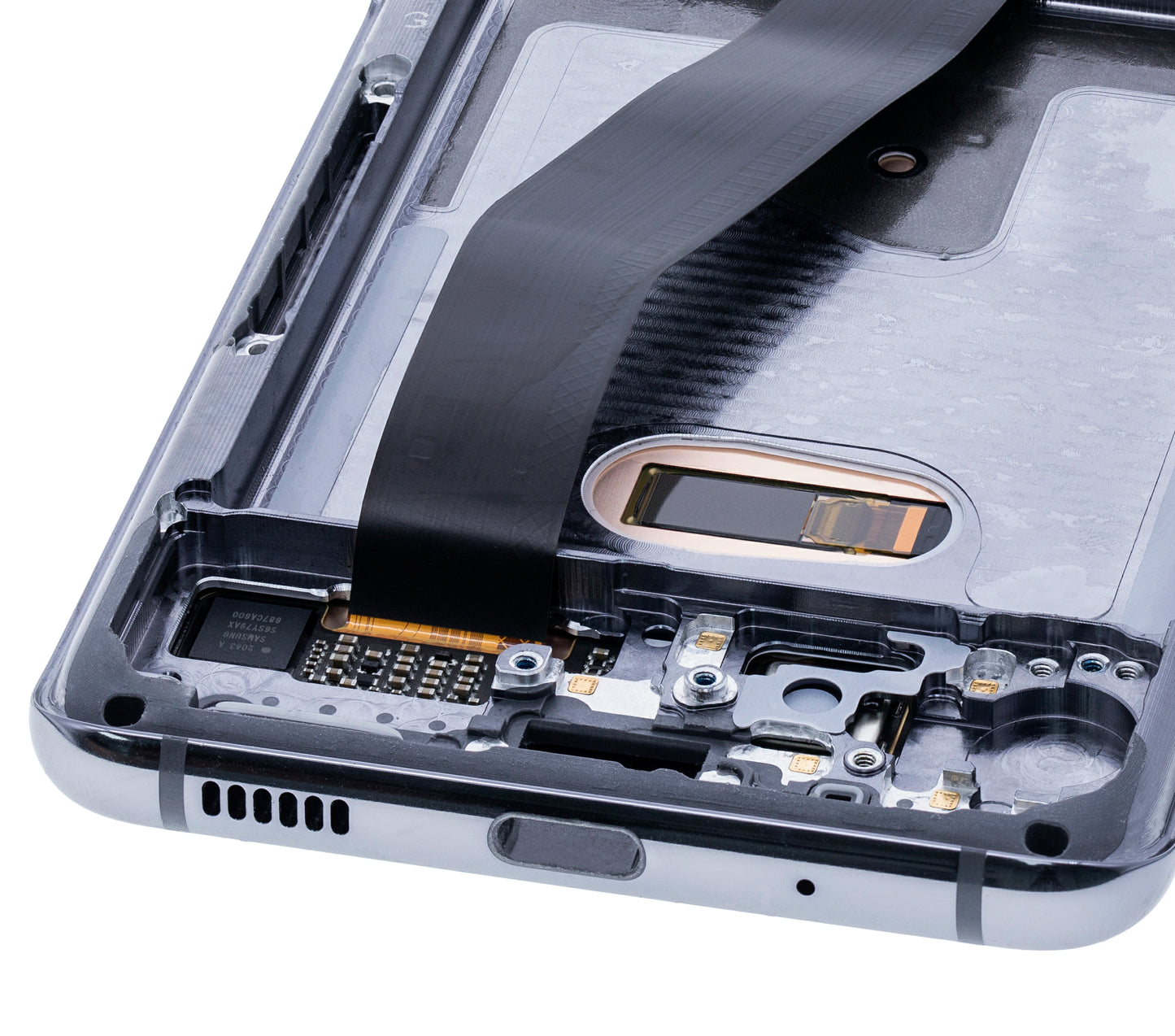 OLED Assembly With Frame For Samsung Galaxy S20 5G (Verizon 5G UW Frame Only) (Refurbished) (Cosmic Gray)
