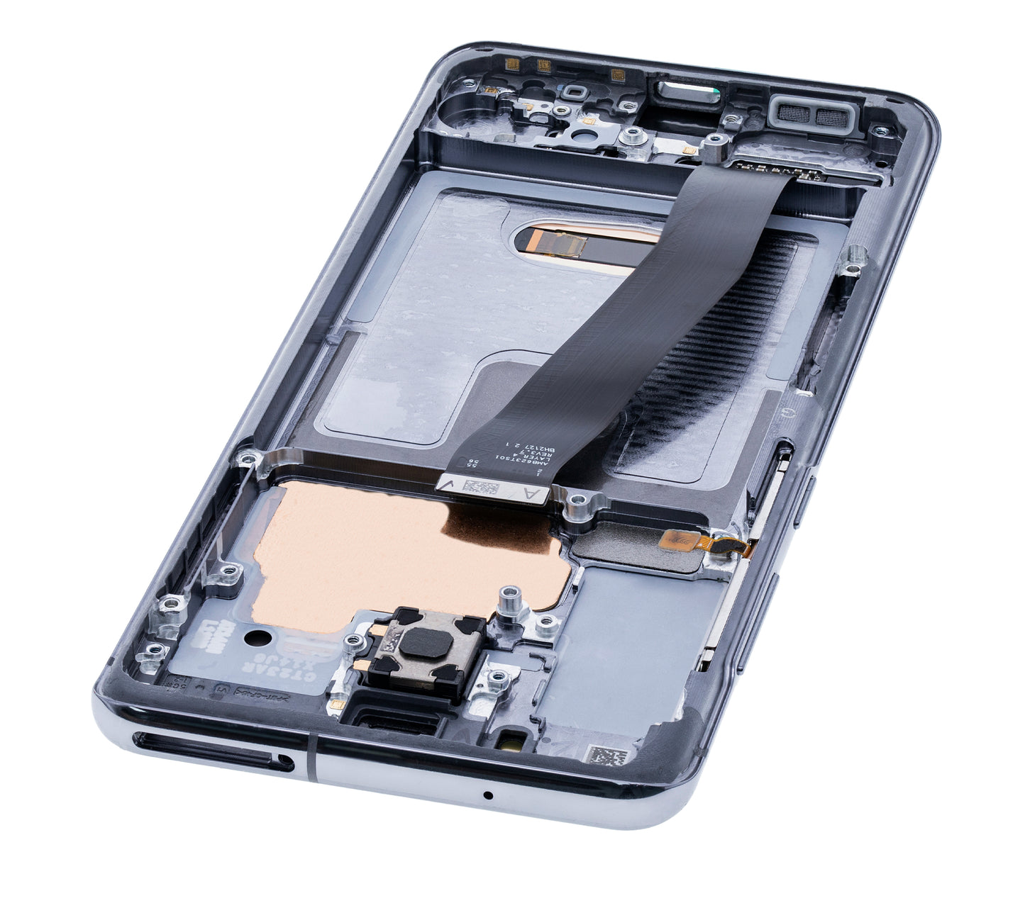 OLED Assembly With Frame For Samsung Galaxy S20 5G (Verizon 5G UW Frame Only) (Refurbished) (Cosmic Gray)