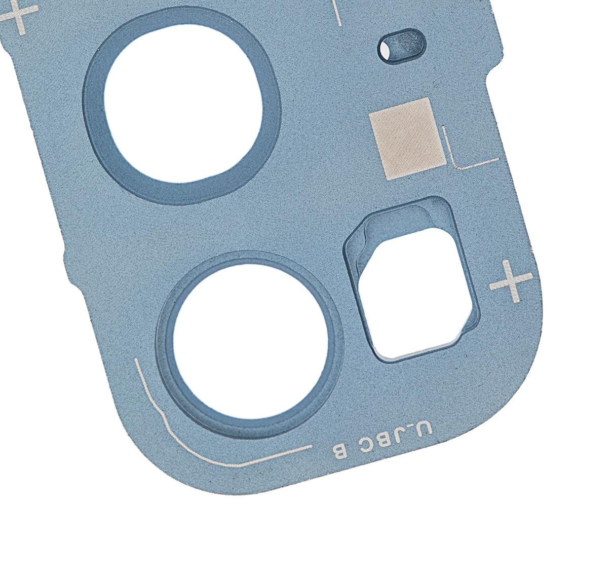 Back Camera Lens With Cover Bezel Ring For Samsung Galaxy S20 / S20 5G (Cloud Blue)