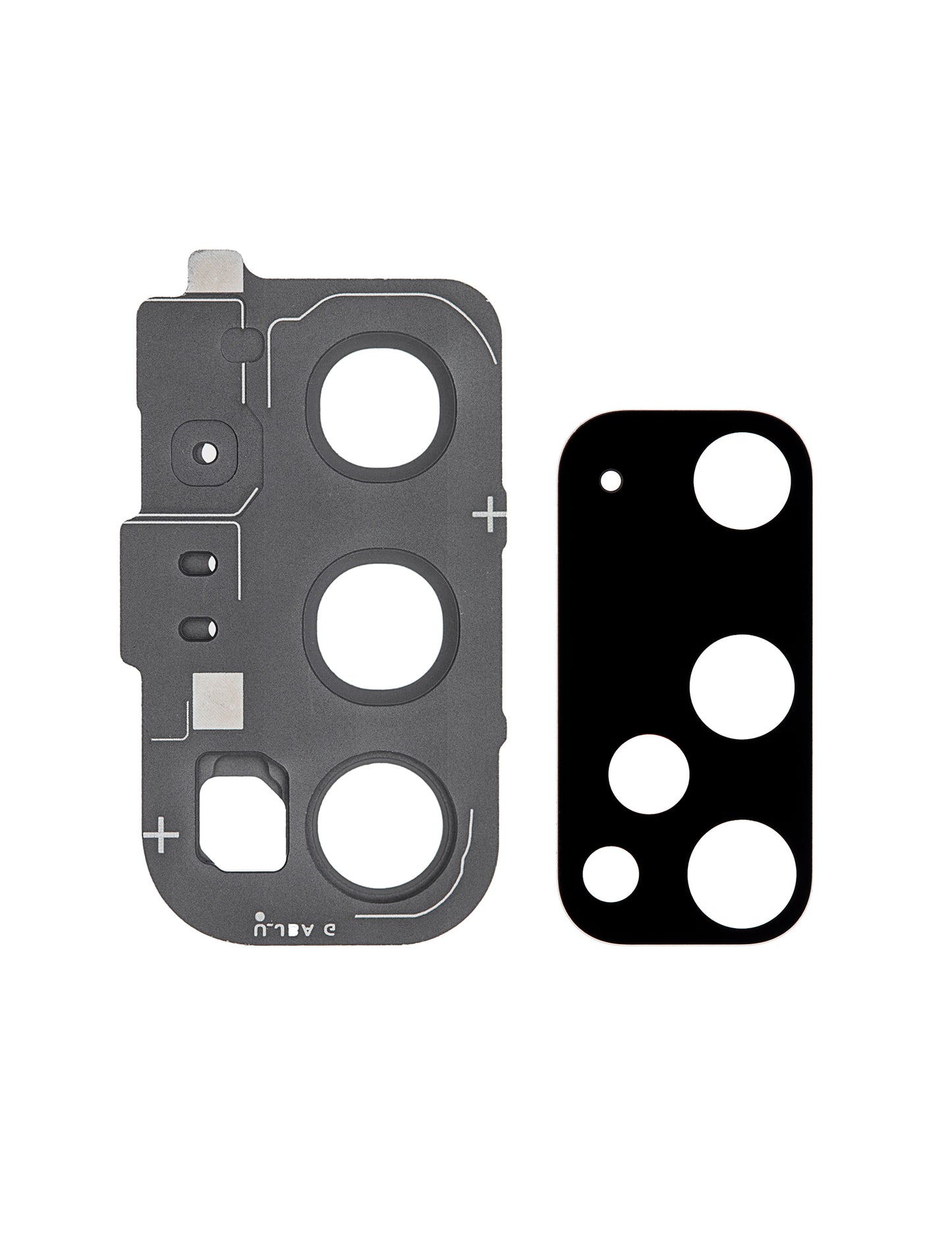 Back Camera Lens With Cover Bezel Ring For Samsung Galaxy S20 / S20 5G (Cosmic Gray)