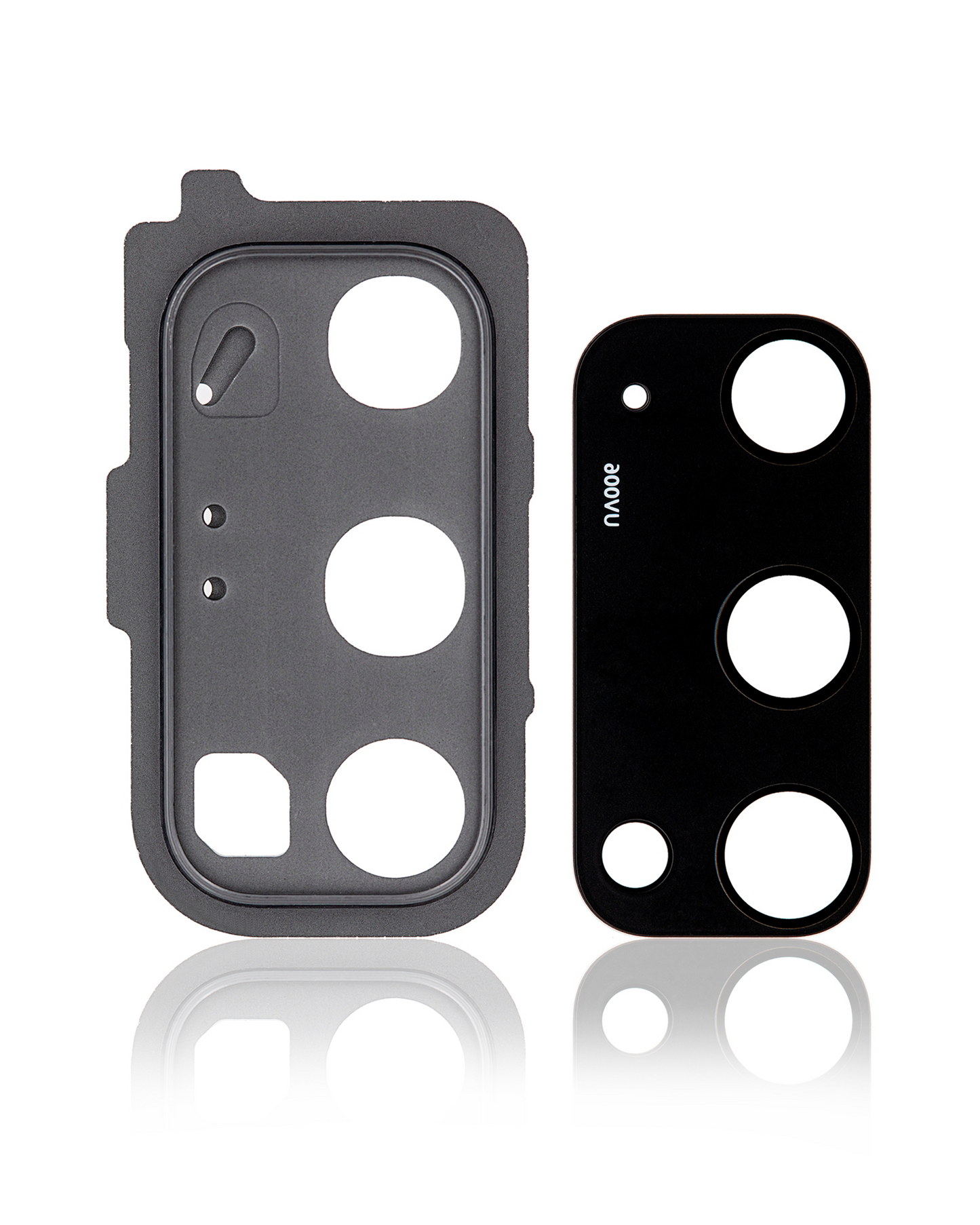 Back Camera Lens With Cover Bezel Ring For Samsung Galaxy S20 / S20 5G (Cosmic Gray)