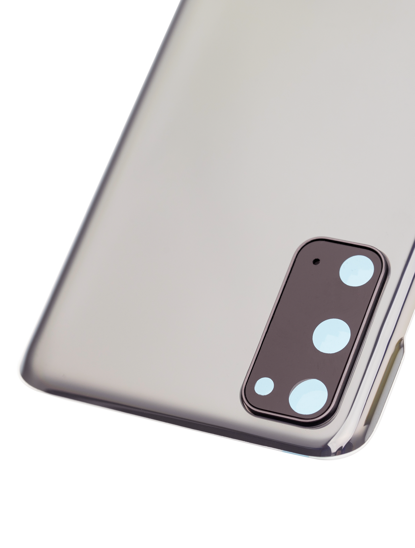 Back Cover Glass With Camera Lens For Samsung Galaxy S20 5G (No Logo) (Aftermarket Plus) (Cosmic Gray)