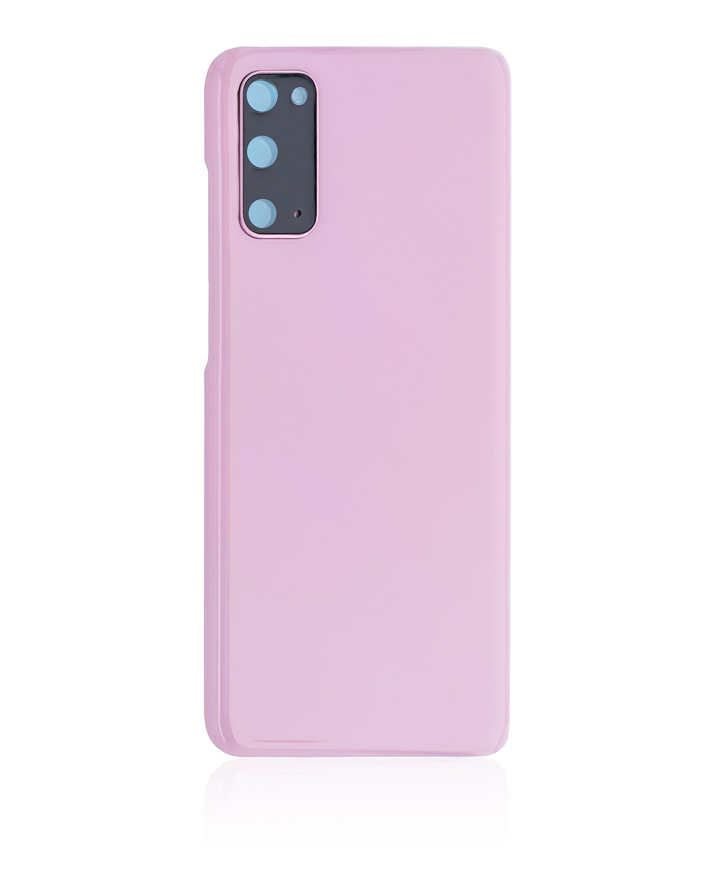 Back Cover Glass With Camera Lens For Samsung Galaxy S20 5G (Service Pack) (Cloud Pink)