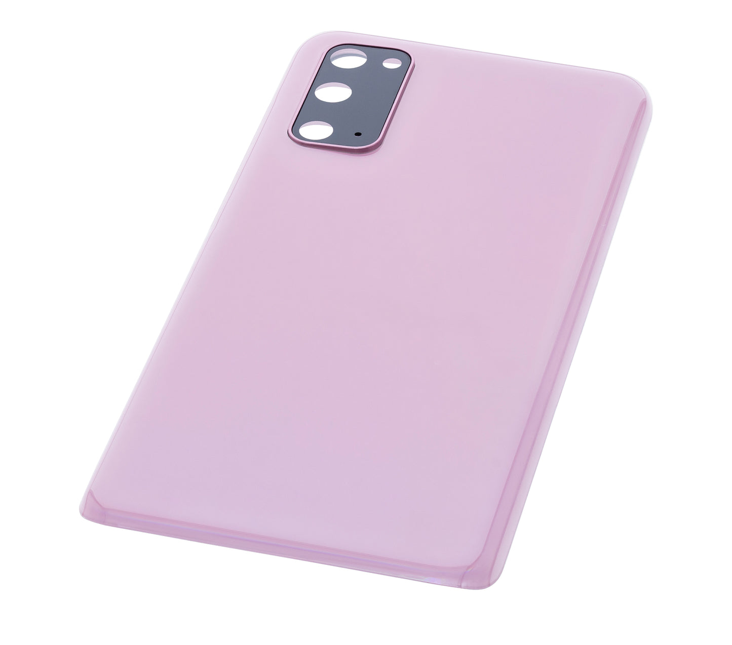 Back Cover Glass With Camera Lens For Samsung Galaxy S20 5G (Service Pack) (Cloud Pink)