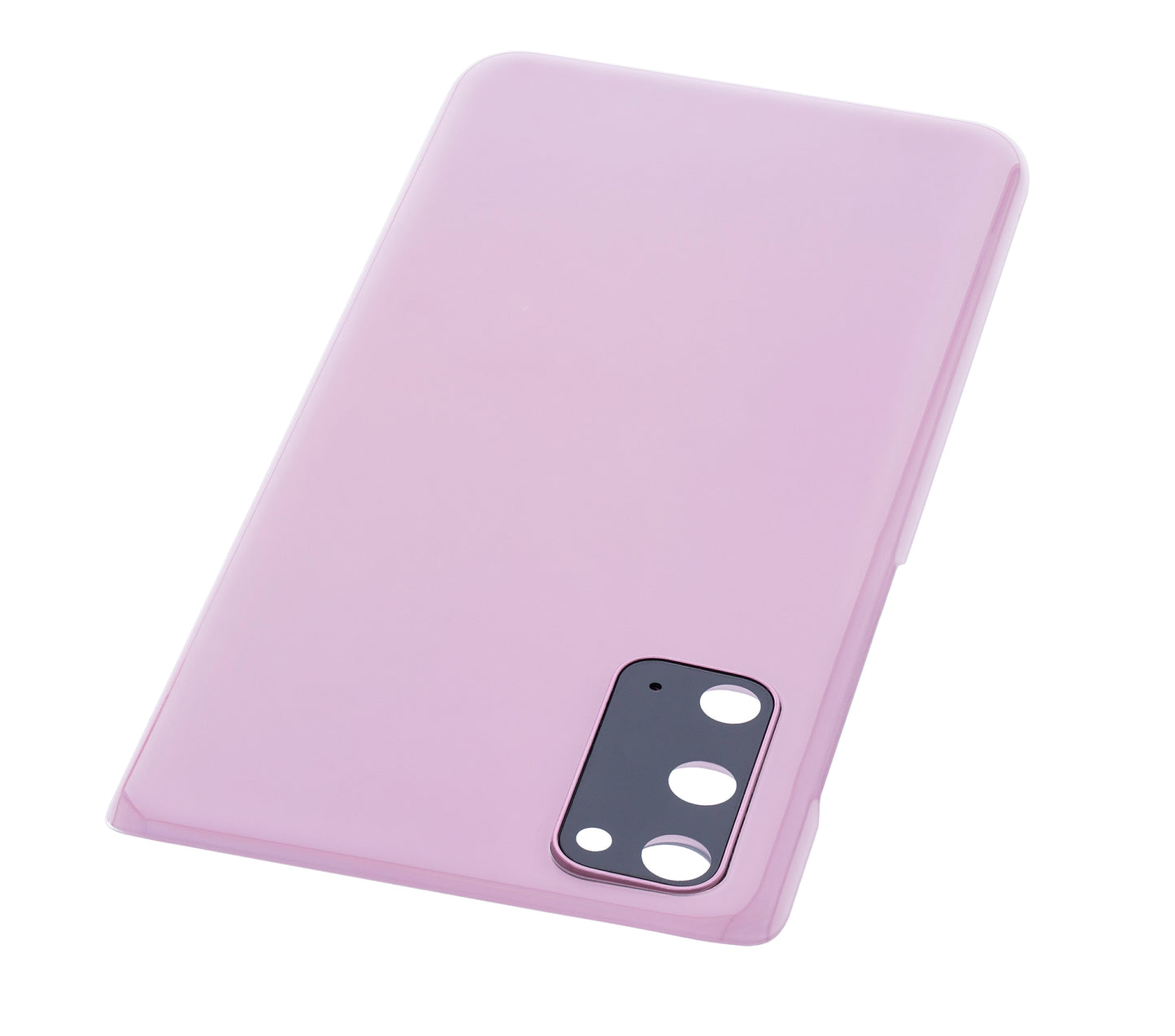 Back Cover Glass With Camera Lens For Samsung Galaxy S20 5G (Service Pack) (Cloud Pink)