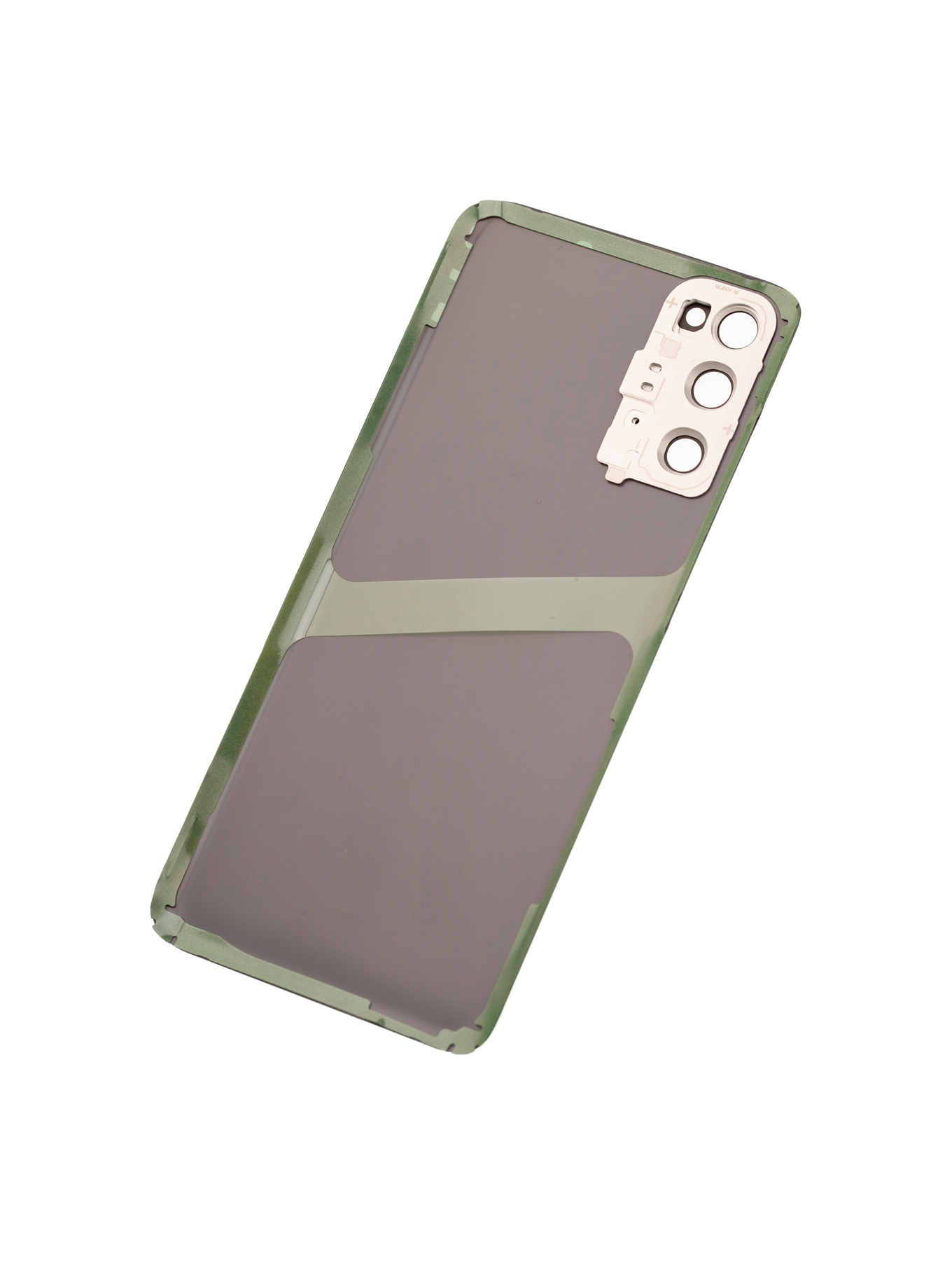 Back Cover Glass With Camera Lens For Samsung Galaxy S20 5G (No Logo) (Aftermarket Plus) (Cloud White)