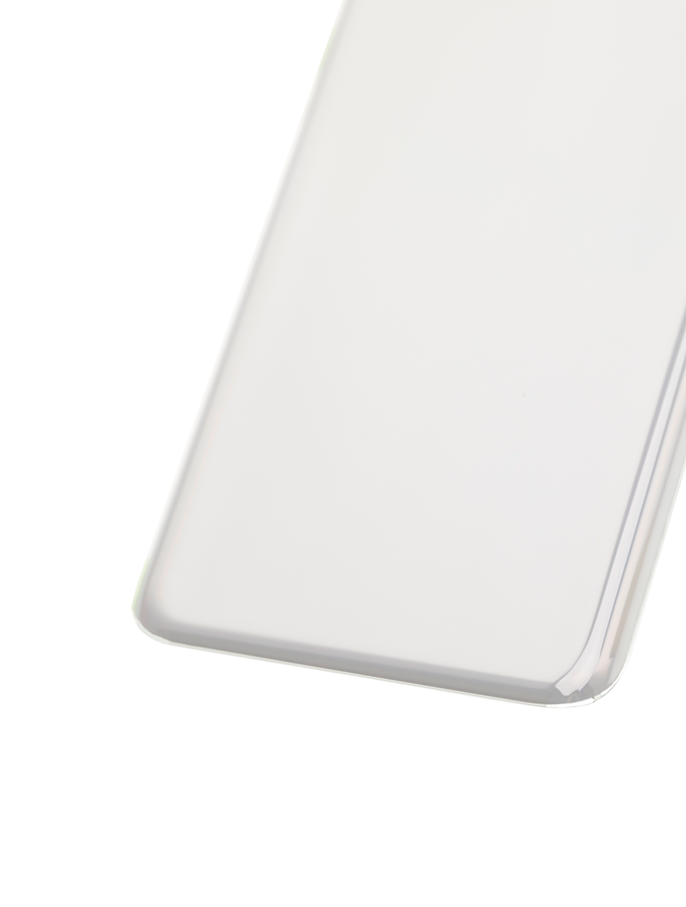Back Cover Glass With Camera Lens For Samsung Galaxy S20 5G (No Logo) (Aftermarket Plus) (Cloud White)