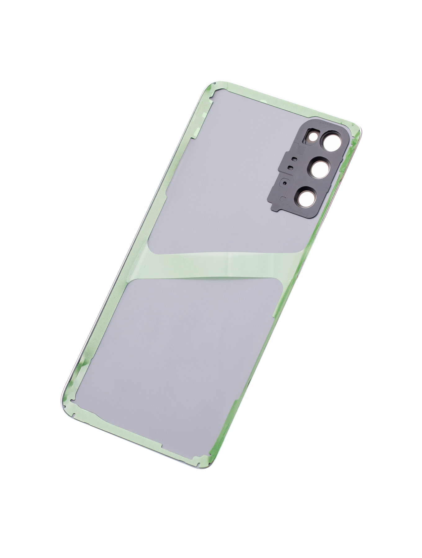 Back Cover Glass With Camera Lens For Samsung Galaxy S20 5G (No Logo) (Aftermarket Plus) (Cosmic Black)