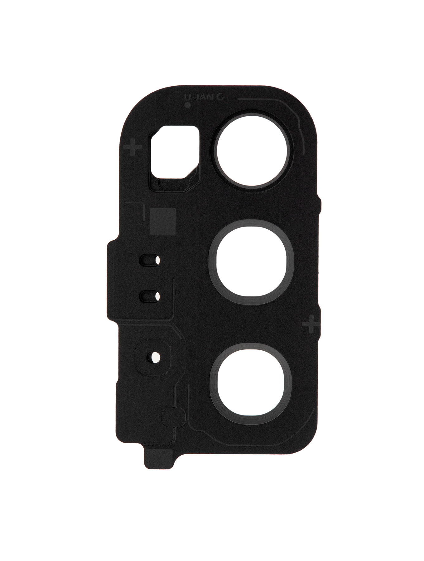 Back Camera Lens With Cover Bezel Ring For Samsung Galaxy S20 / S20 5G (Cosmic Black)