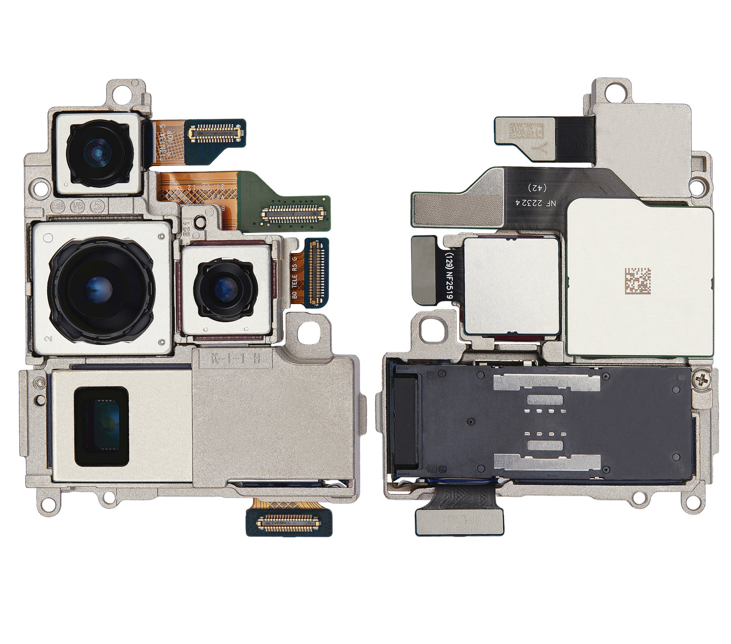 Back Camera Assembly (Wide & Periscope & Ultra Wide & Telephoto) For Samsung Galaxy S22 Ultra 5G (Used OEM Pull: Grade B)