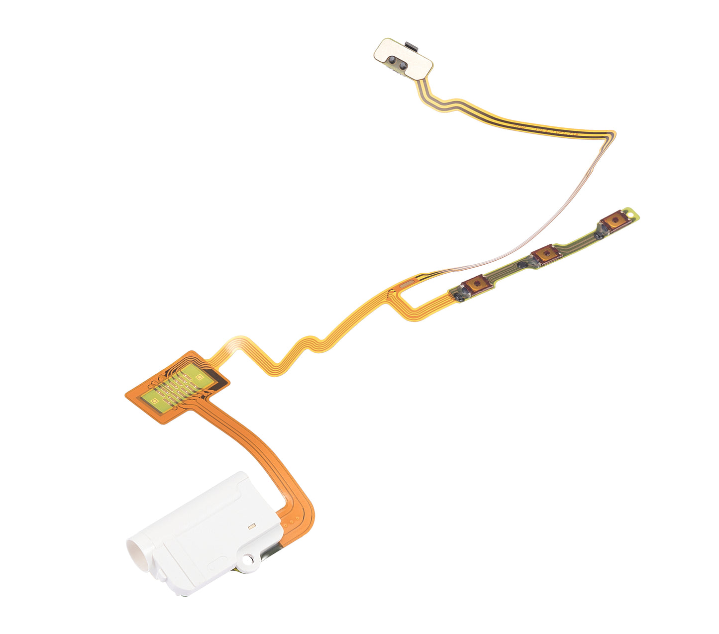 Power & Volume Flex For iPod Touch Nano 7 (White)