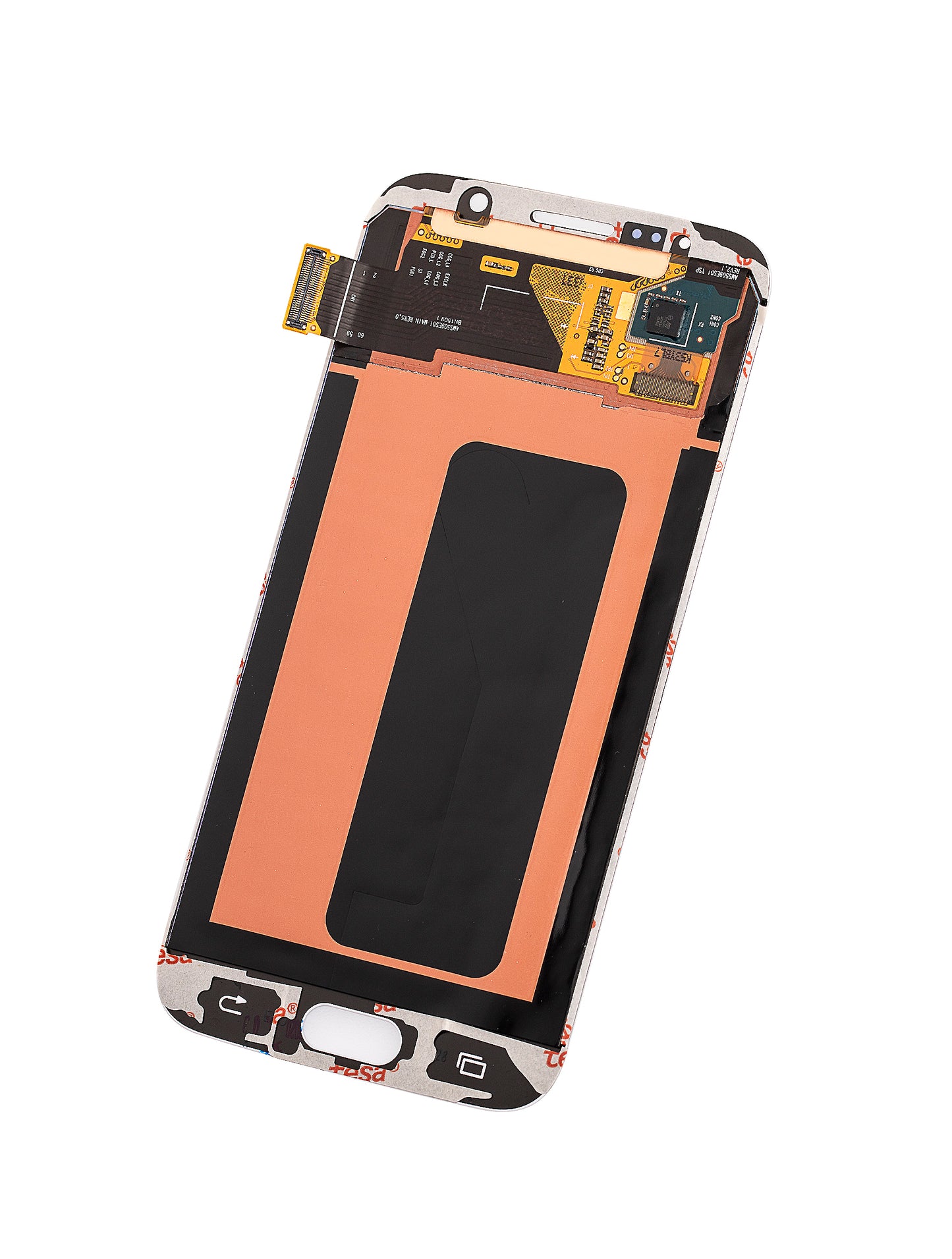 OLED Assembly Without Frame For Samsung Galaxy S6 (Refurbished) (White Pearl)