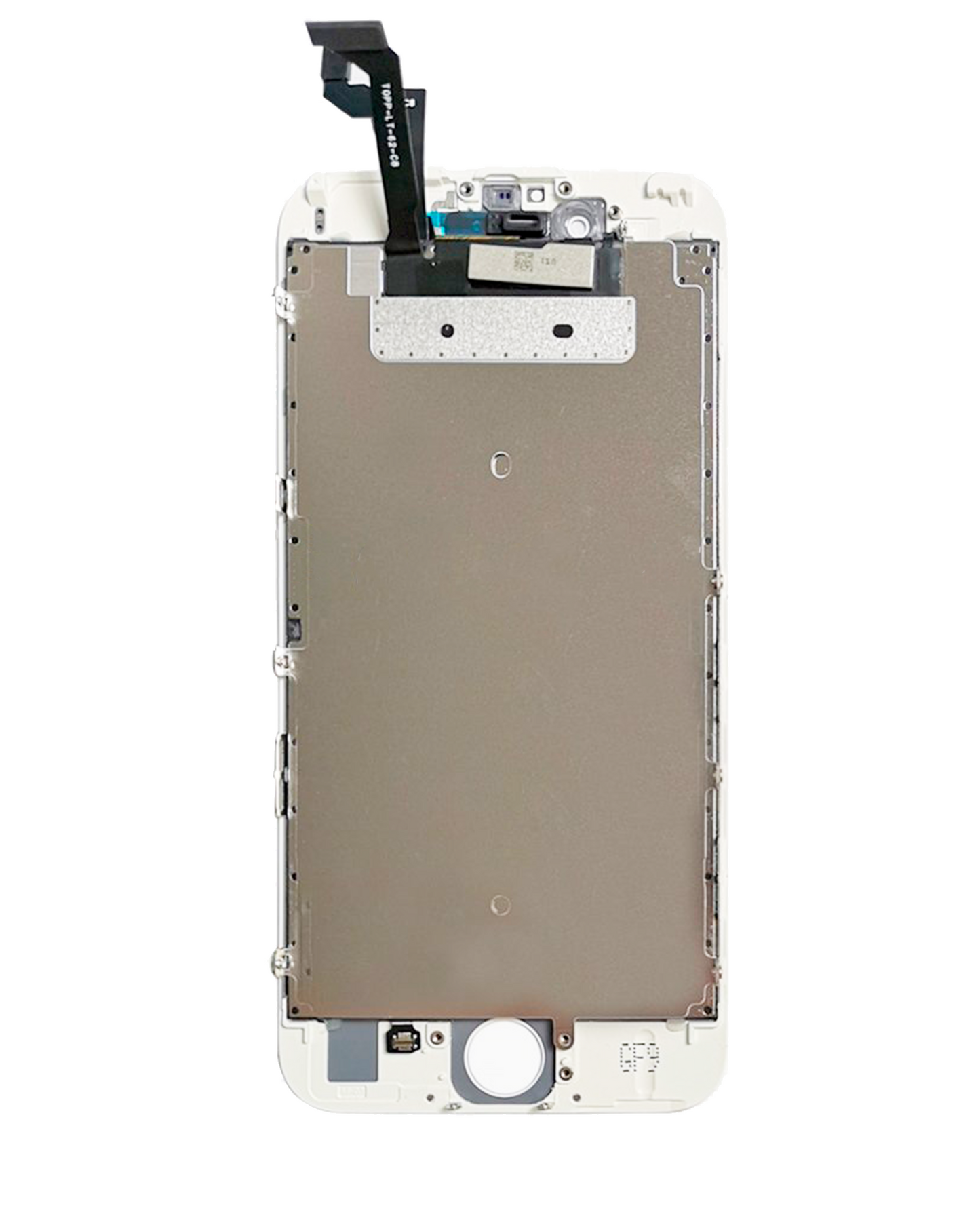 LCD Assembly With Steel Plate For iPhone 6S (Aftermarket Pro: XO7 Incell) (White)