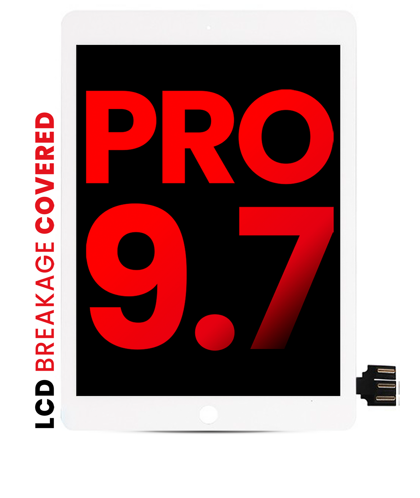 LCD Assembly With Digitizer For iPad Pro 9.7" (Aftermarket Pro: XO7) (White)
