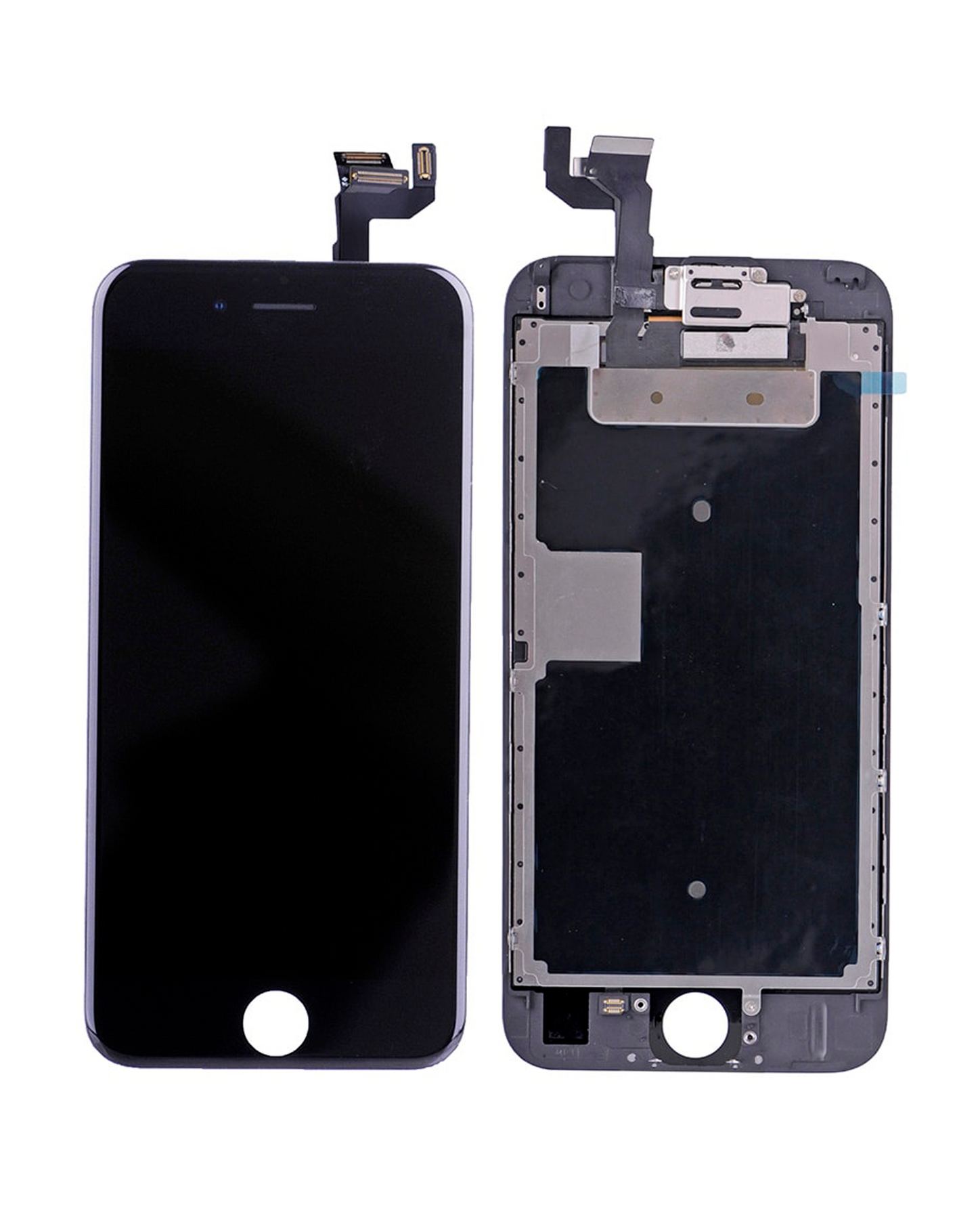 Complete LCD Assembly For iPhone 6S (With Front Camera: Prox Sensor & Ear Speaker) (Aftermarket Pro: XO7) (Black)