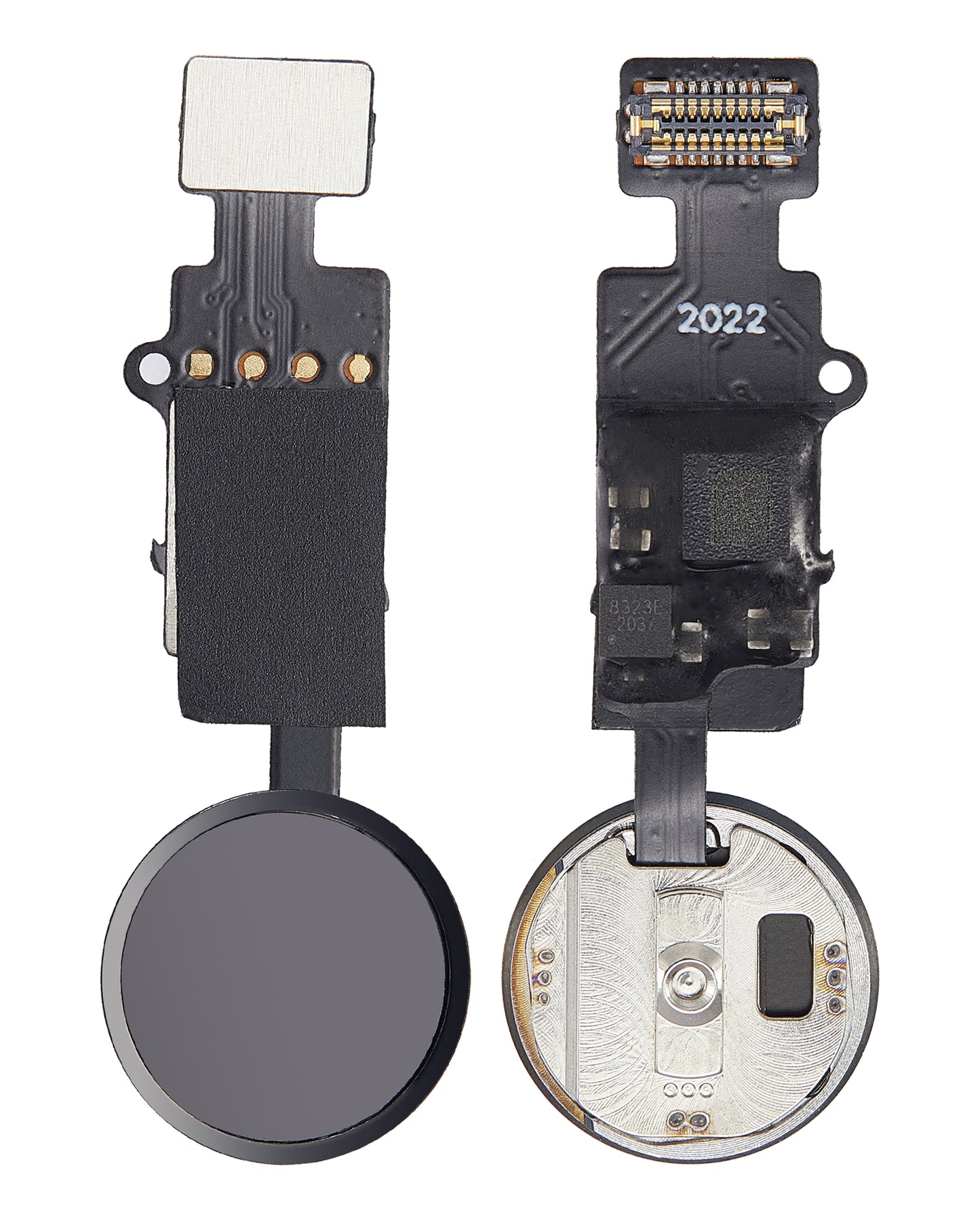 Home Button Solution For iPhone 7 / 7 Plus / 8 / 8 Plus / SE (2020) / SE (2022) (Jet / Matte Black) (Version 8.1 / JCID / Individually Tested For Func