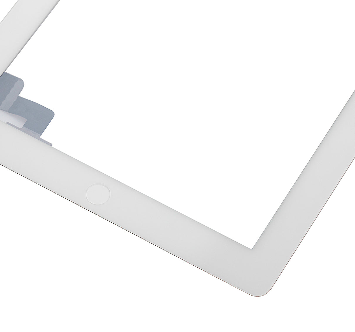 Digitizer For iPad 2 (Home Button Pre-Installed) (Aftermarket Plus) (White)