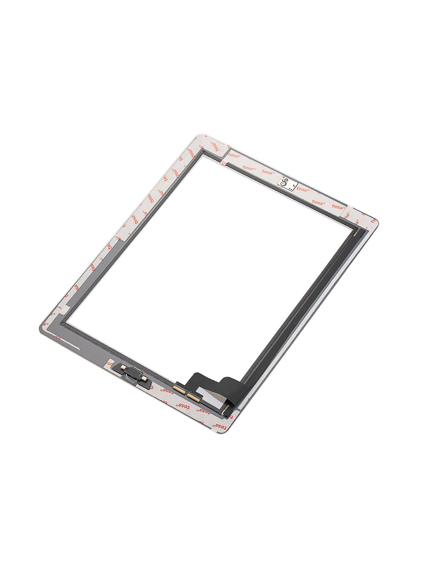 Digitizer For iPad 2 (Home Button Pre-Installed) (Aftermarket Plus) (White)