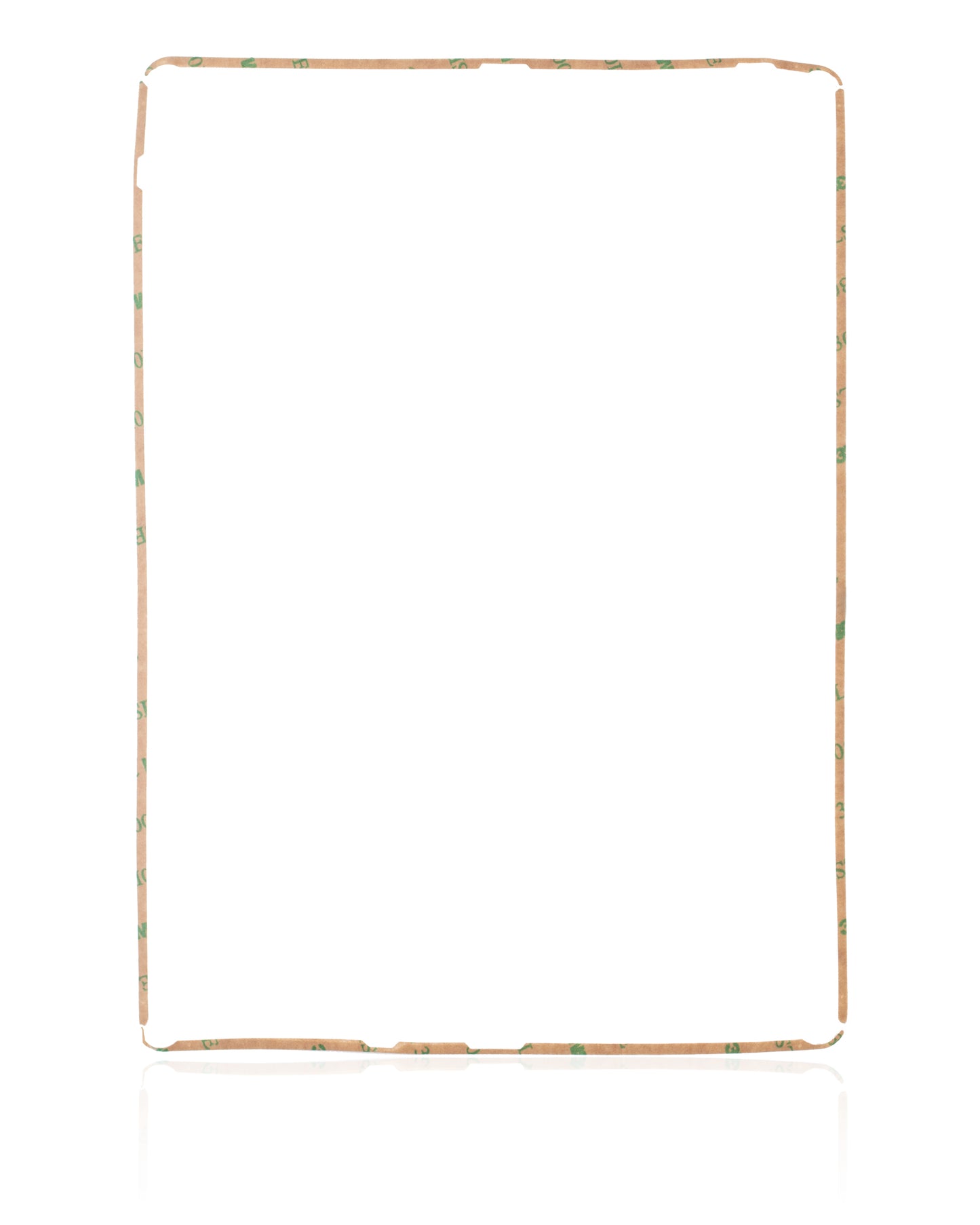 Frame With Adhesive For iPad 2 (White)