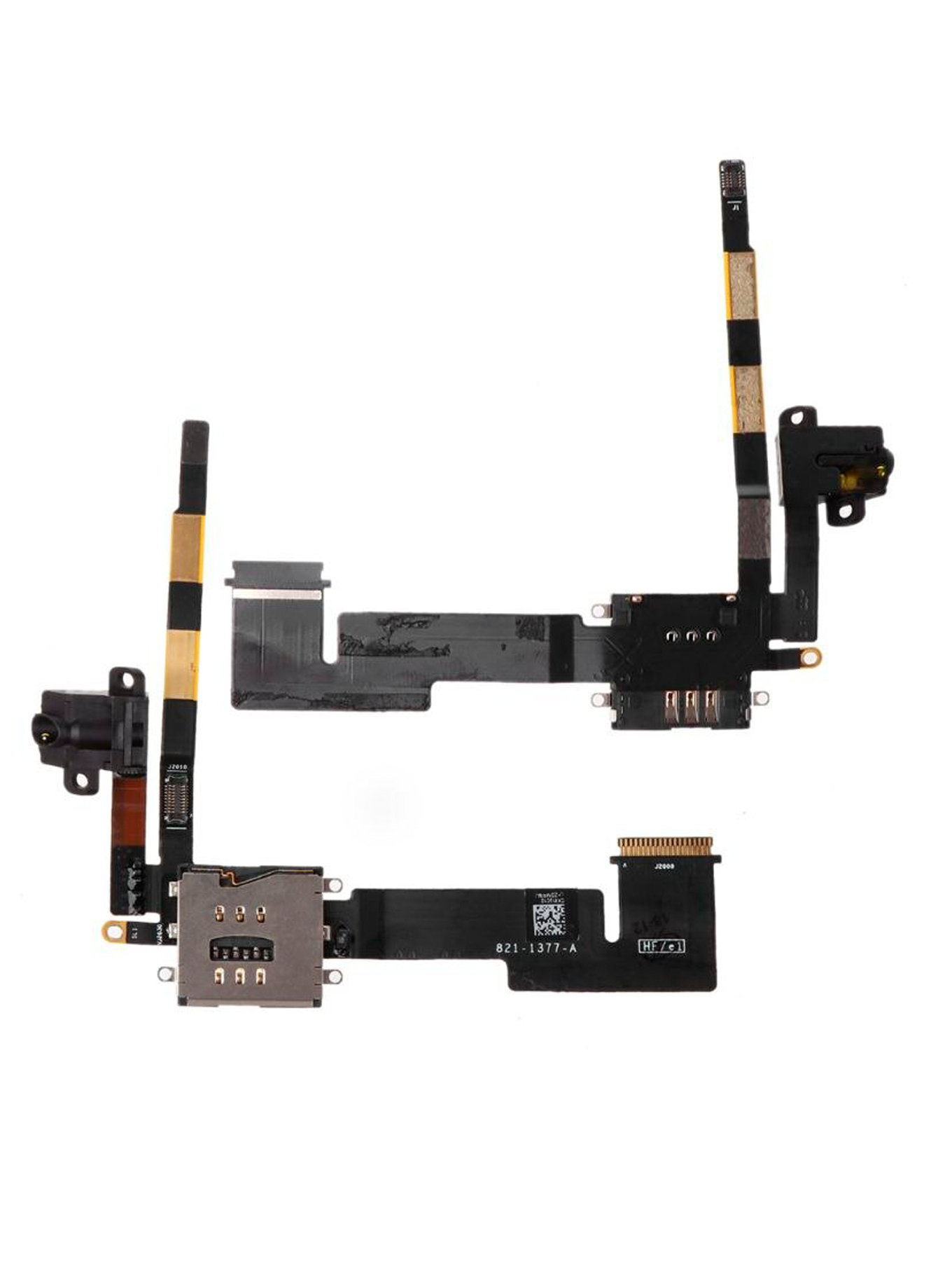 Headphone Jack And Sim Card Holder Flex Cable For iPad 2 (3G)