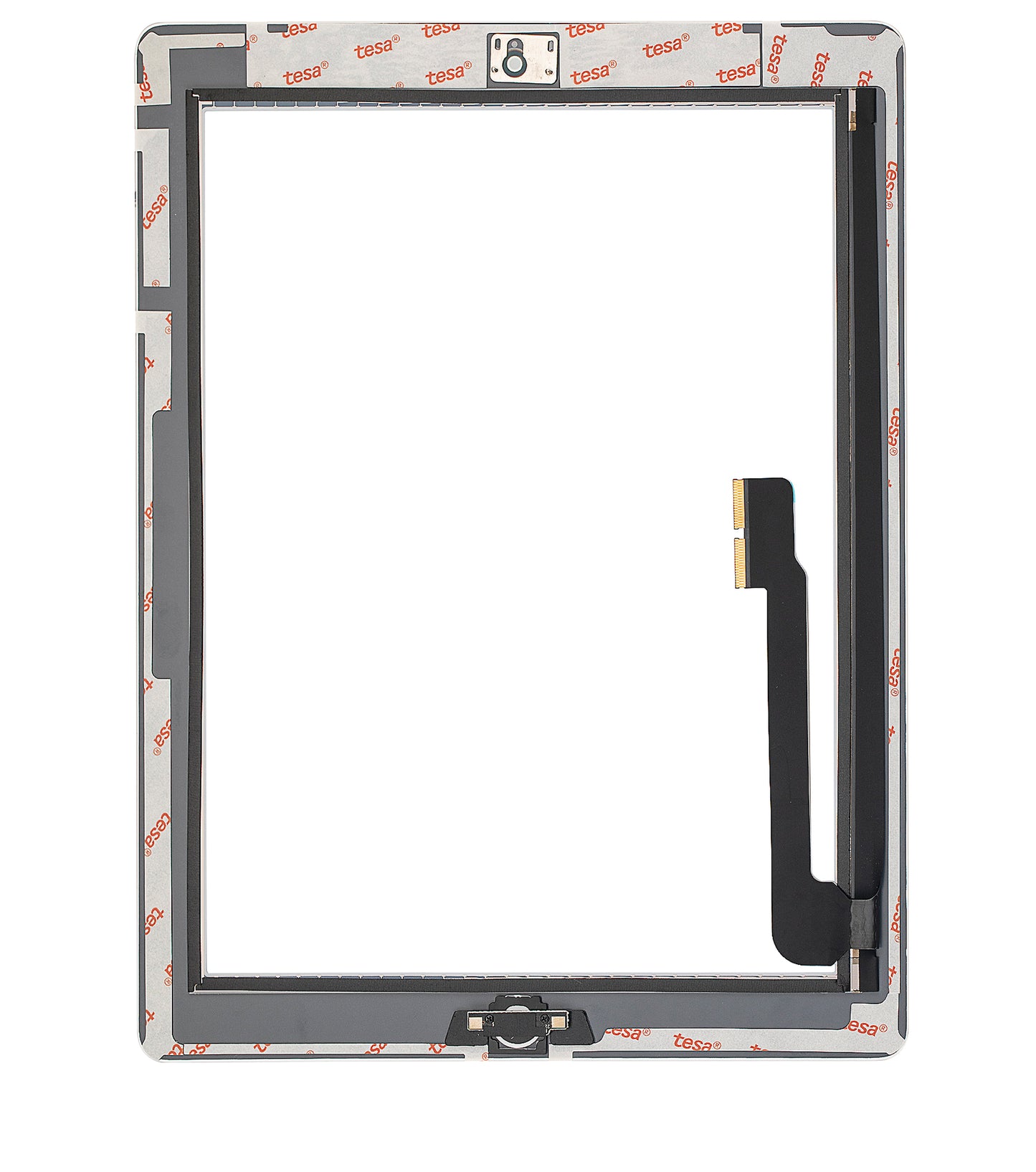 Digitizer For iPad 3 / iPad 4 (Home Button Pre-Installed For iPad 3) (Aftermarket Plus) (White)