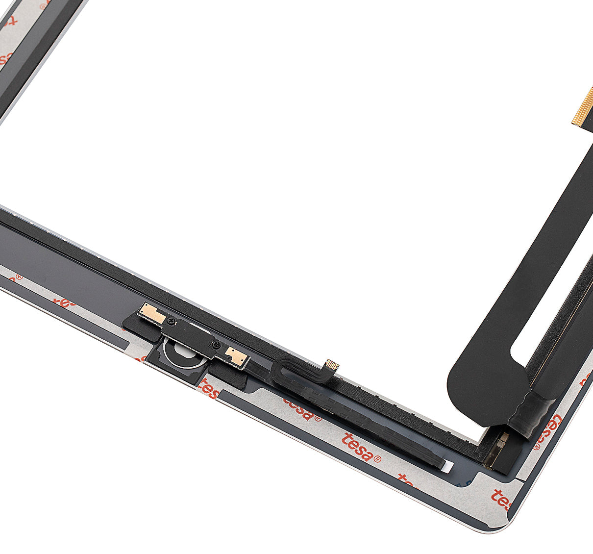 Digitizer For iPad 3 / iPad 4 (Home Button Pre-Installed For iPad 4) (Aftermarket Plus) (White)