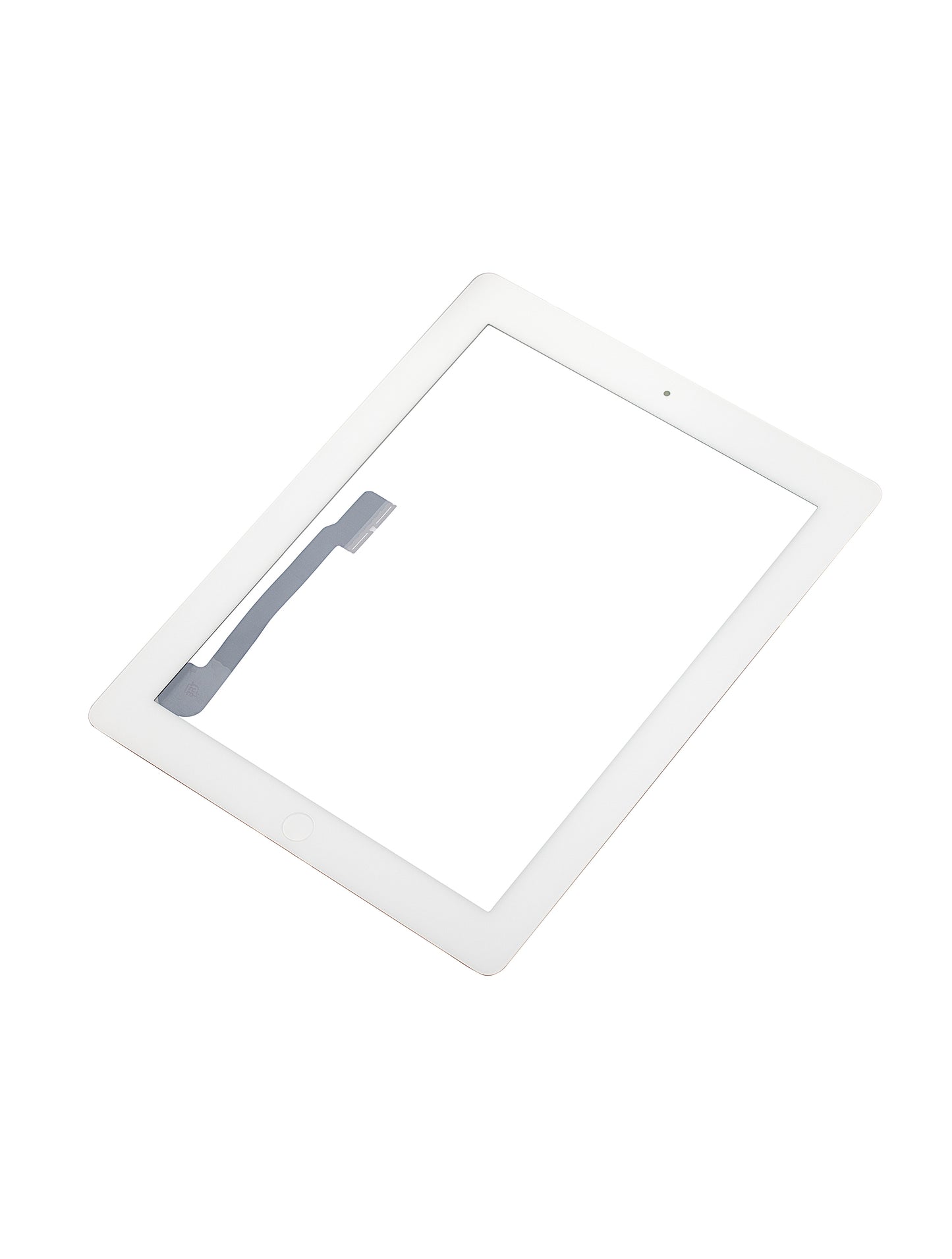Digitizer For iPad 3 / iPad 4 (Home Button Pre-Installed For iPad 4) (Aftermarket Plus) (White)