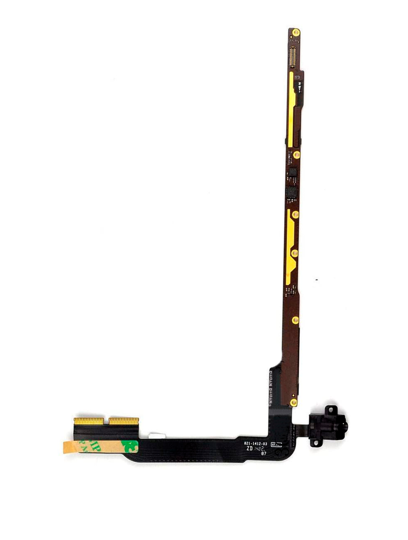 Headphone Jack And PCB Board With Flex Cable For iPad 3 / iPad 4 (WiFi Only)