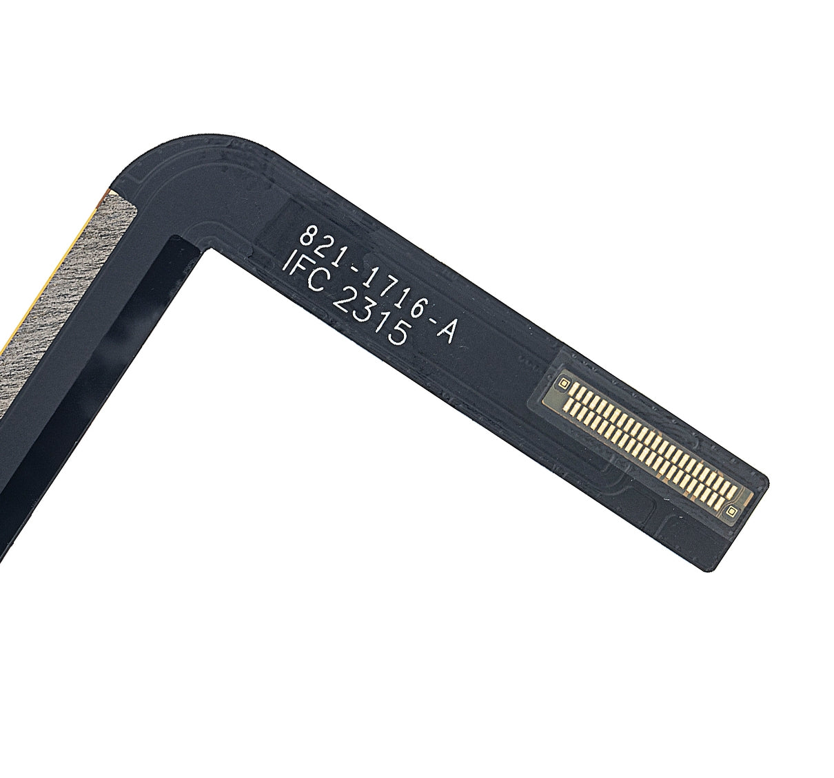 Charging Port Flex Cable For iPad Air 1 / iPad 5 (2017) / iPad 6 (2018) (Soldering Required) (Premium) (Black)