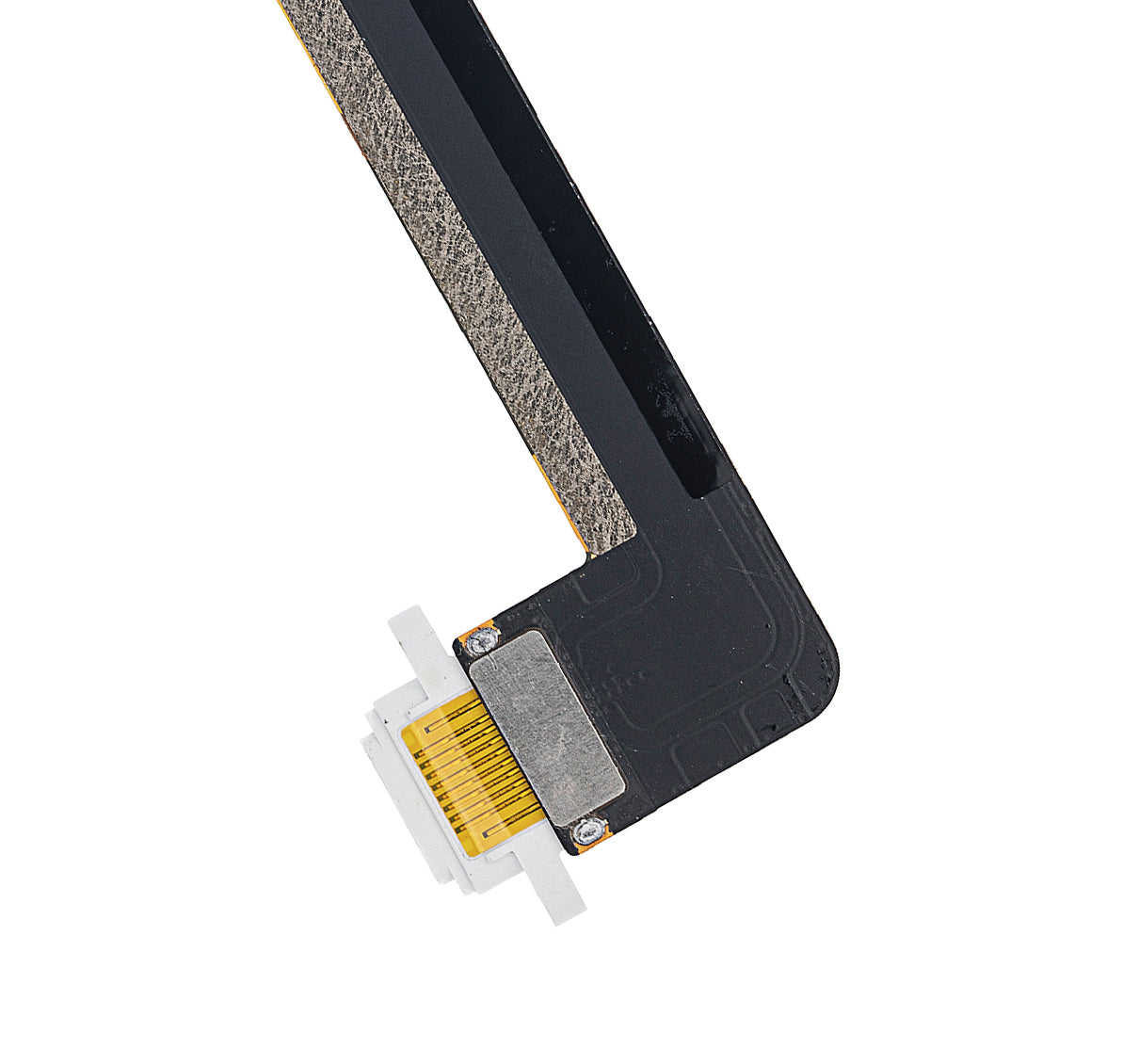 Charging Port Flex Cable For iPad Air 1 / iPad 5 (2017) / iPad 6 (2018) (Soldering Required) (Premium) (White)