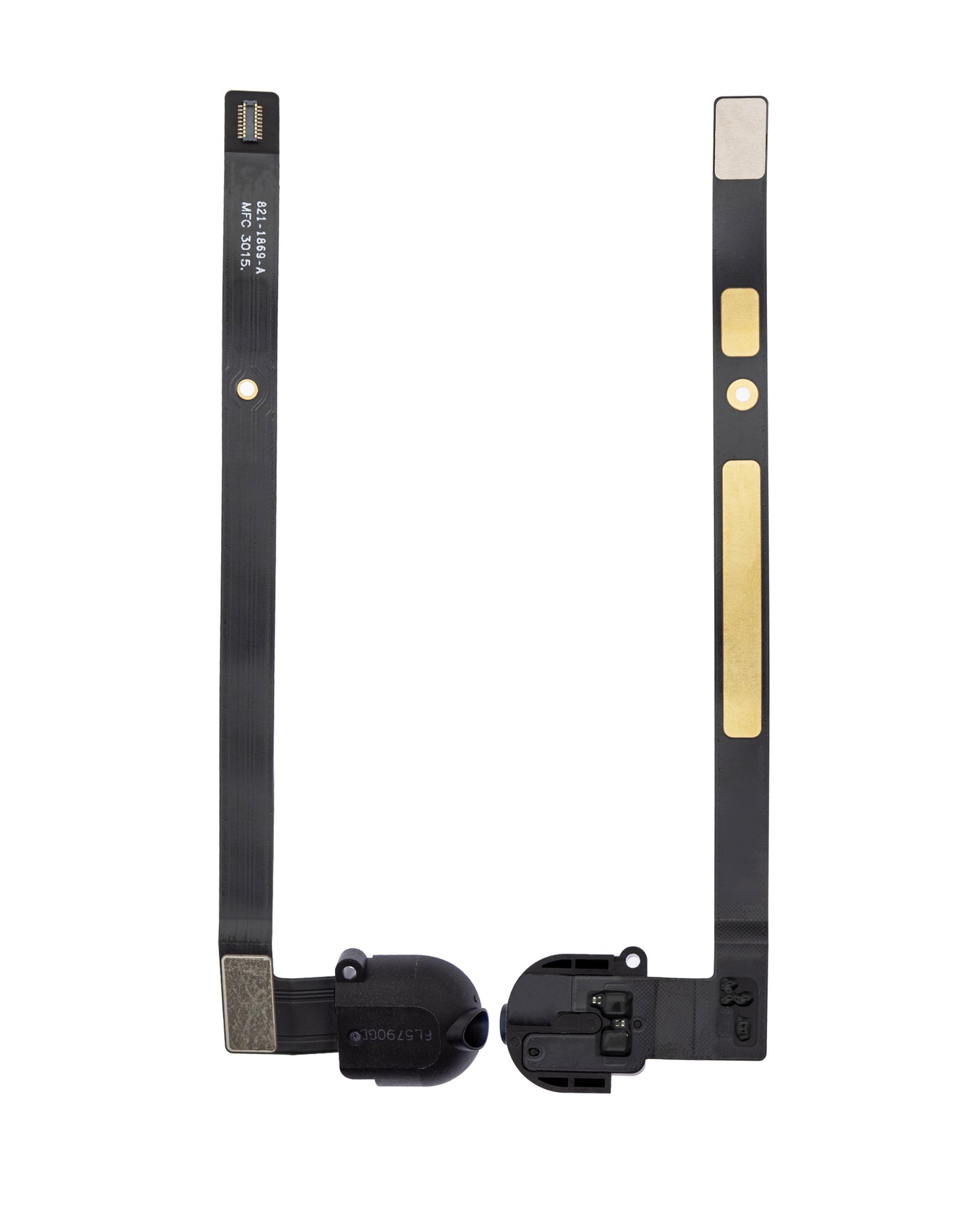 Headphone Jack Flex Cable For iPad Air 1 / iPad 5 (2017) / iPad 6 (2018) (Black) (WiFi Only)