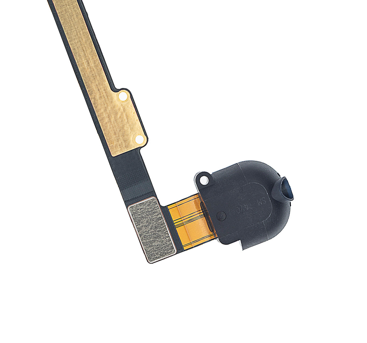 Headphone Jack Flex Cable For iPad Air 1 / iPad 5 (2017) / iPad 6 (2018) (Black) (Cellular)