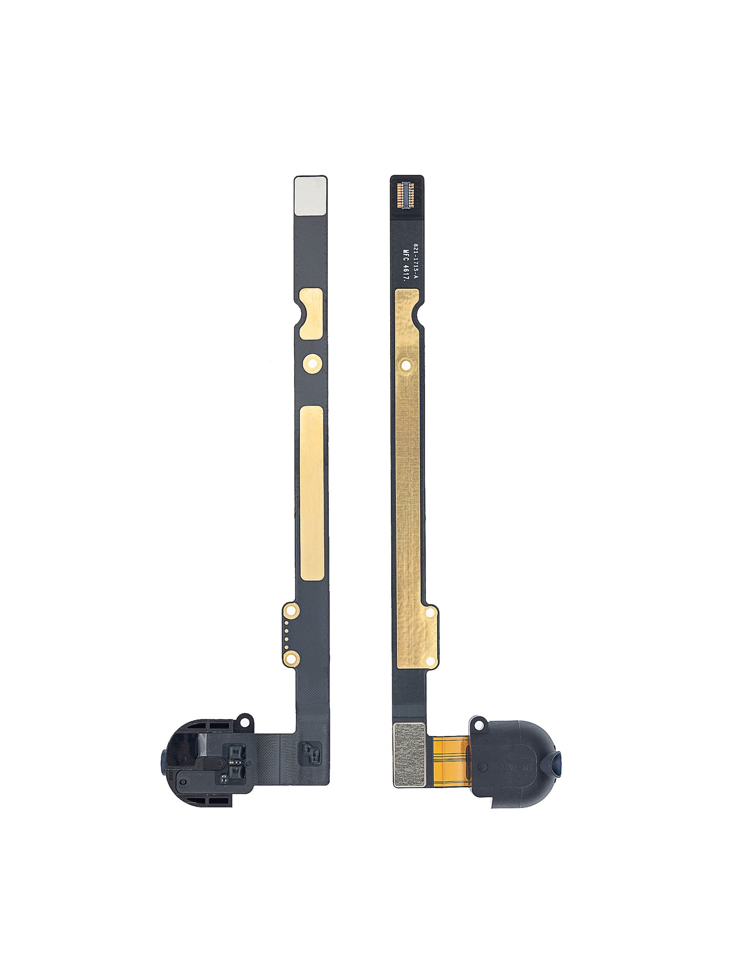 Headphone Jack Flex Cable For iPad Air 1 / iPad 5 (2017) / iPad 6 (2018) (Black) (Cellular)