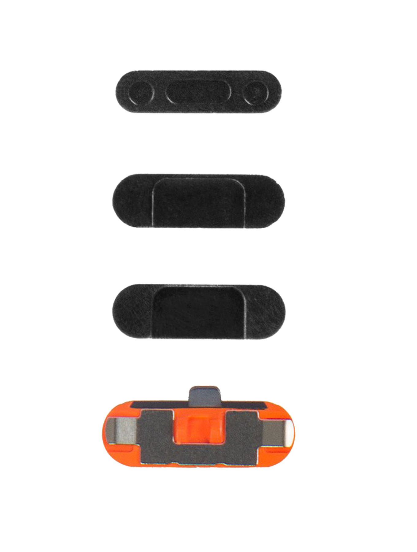 Hard Buttons (Power / Volume / Mute) For iPad Mini 1 (Black)