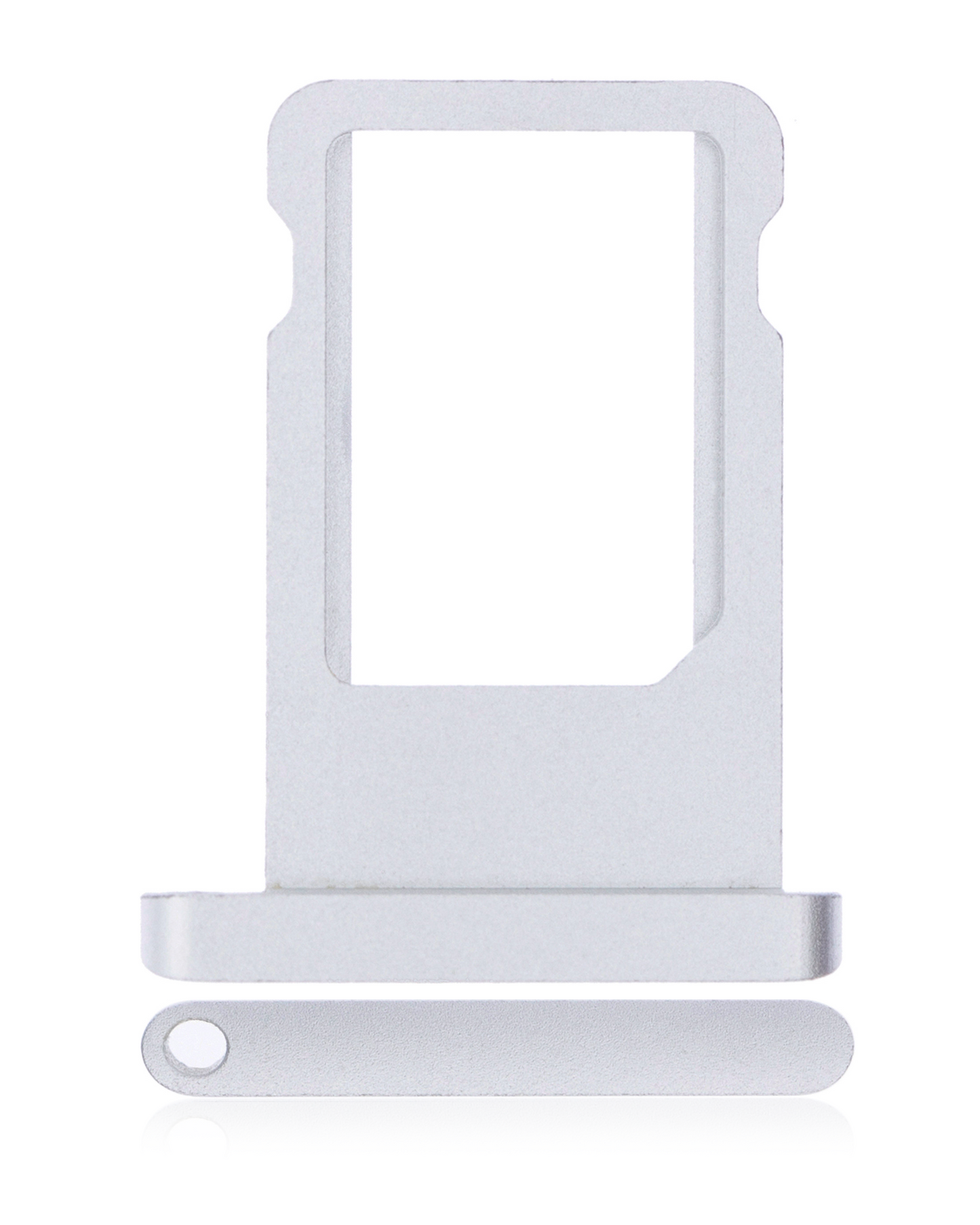 Sim Card Tray For iPad Mini 1 / iPad Mini 2 / iPad Mini 3 / iPad Air 1 / iPad 5 (2017) / iPad 6 (2018) (Silver)