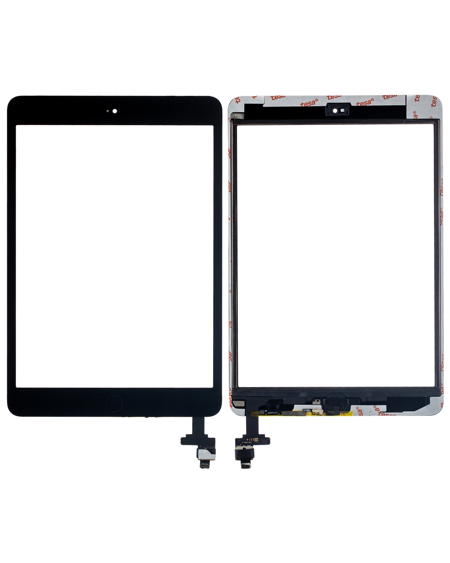 Digitizer With IC Chip & Home Button Pre-Installed For iPad Mini 1 / iPad Mini 2 (Aftermarket Plus) (Black)