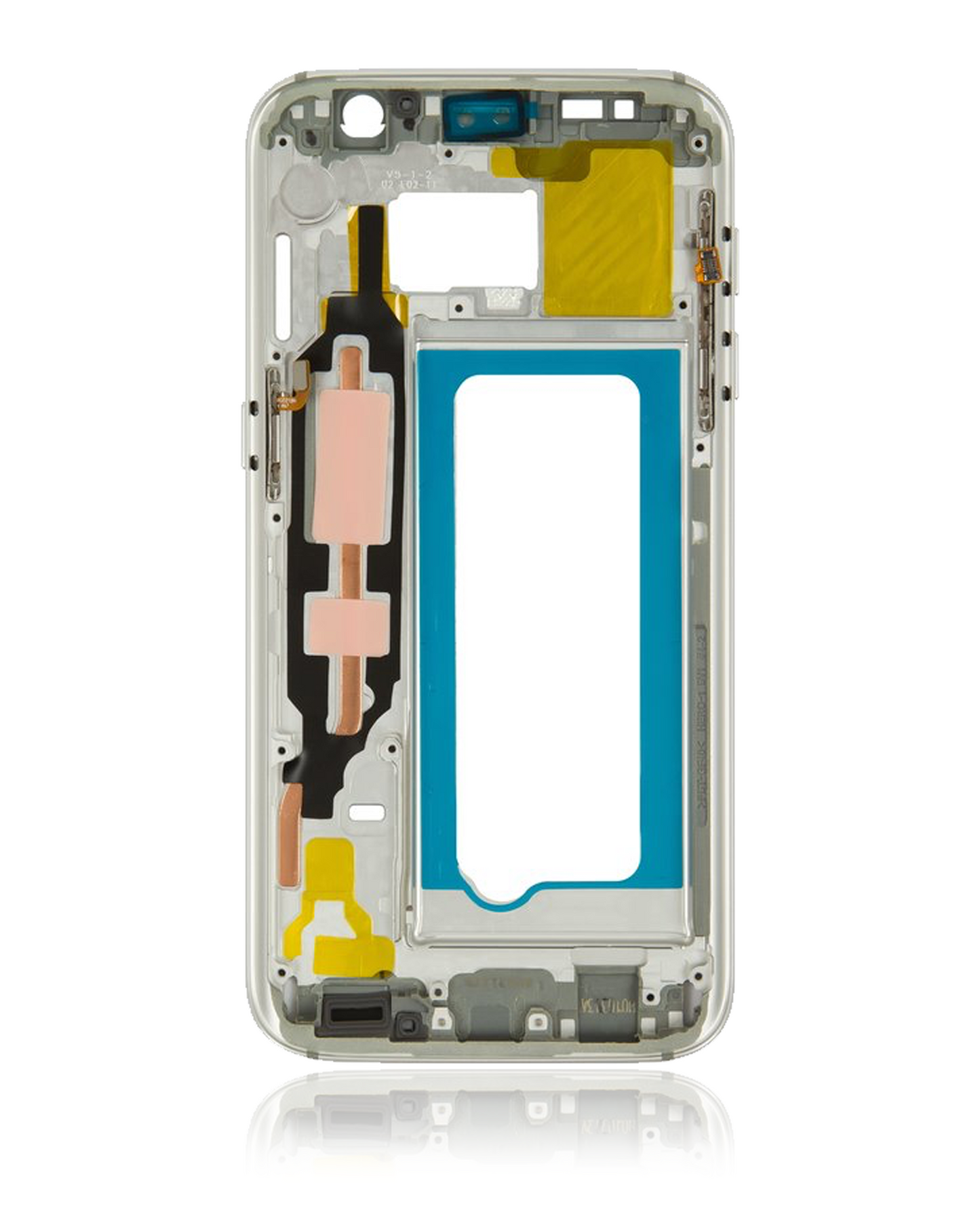 Mid-Frame Housing For Samsung Galaxy S7 (G930A / G930T) (With Small Parts) (Silver)