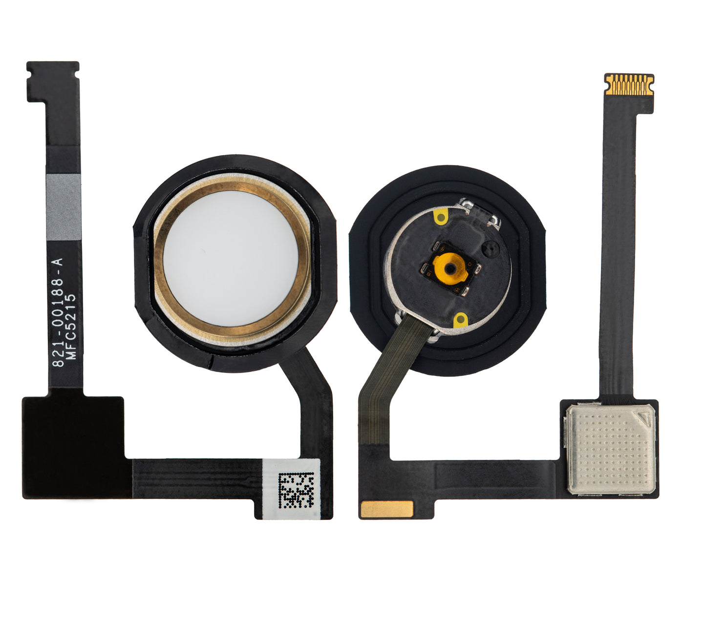 Home Button With Flex For iPad Pro 12.9" 1st Gen (2015) / Air 2 (Gold)