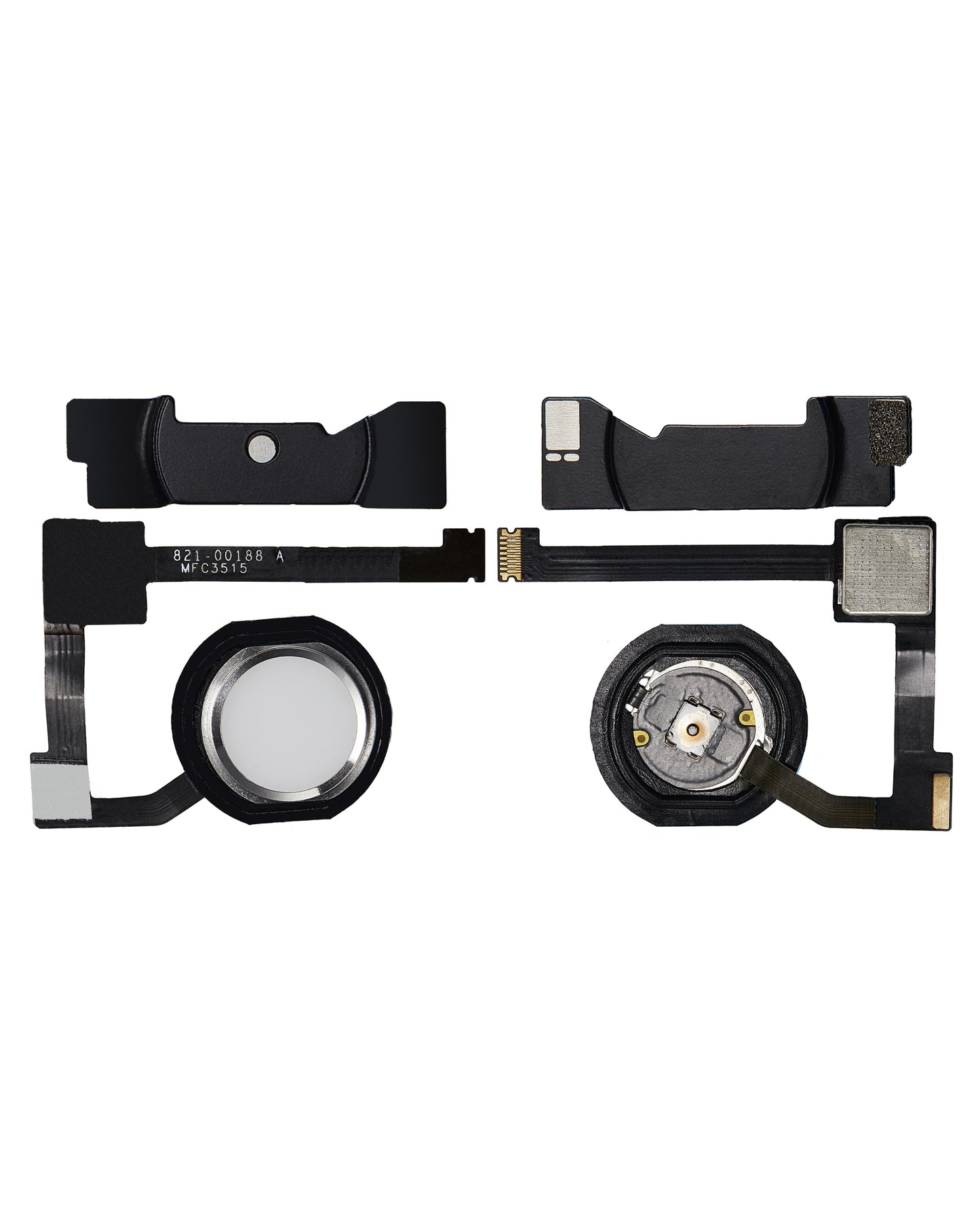 Home Button With Flex For iPad Mini 4 (Silver)