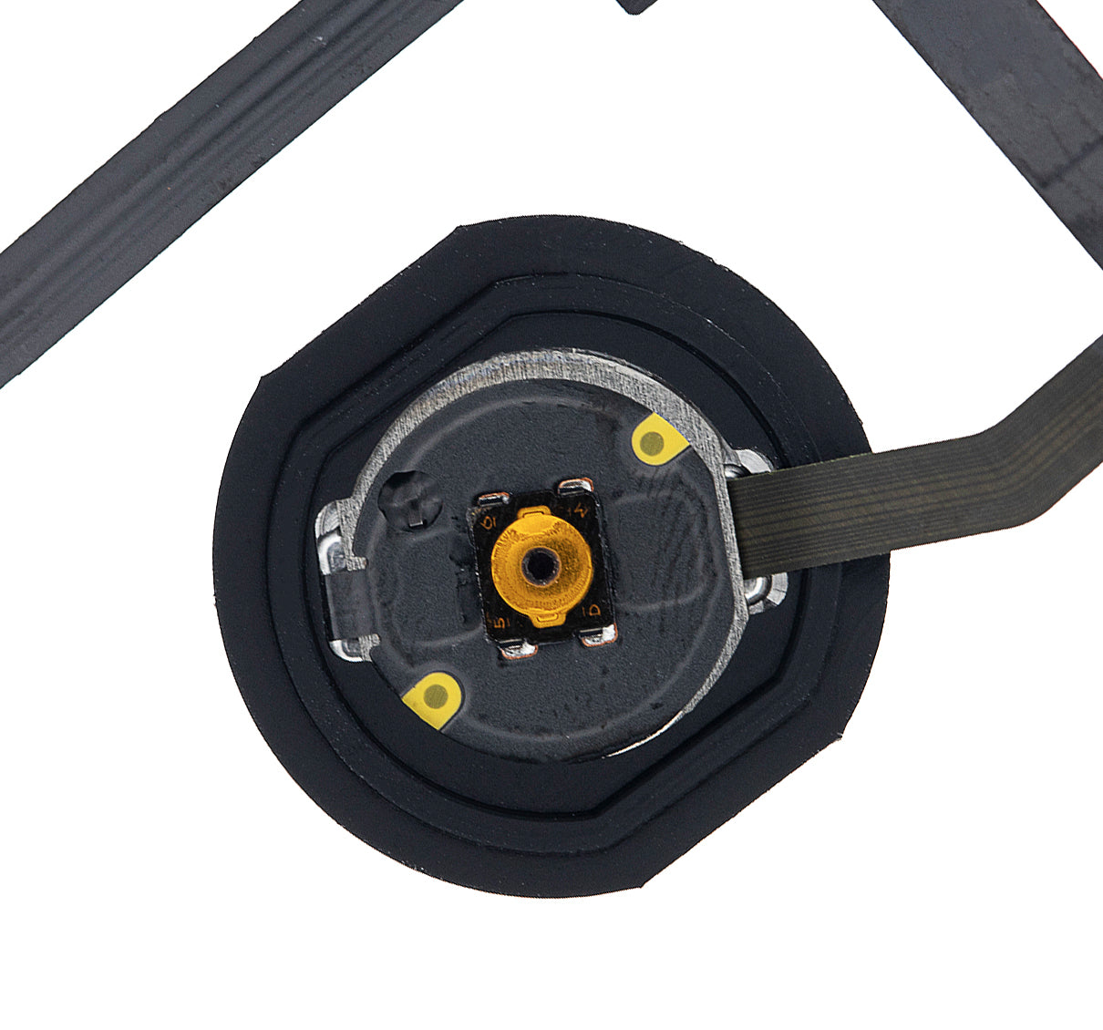 Home Button With Flex Cable For iPad Pro 12.9" 1st Gen (2015) / Air 2 (Silver)