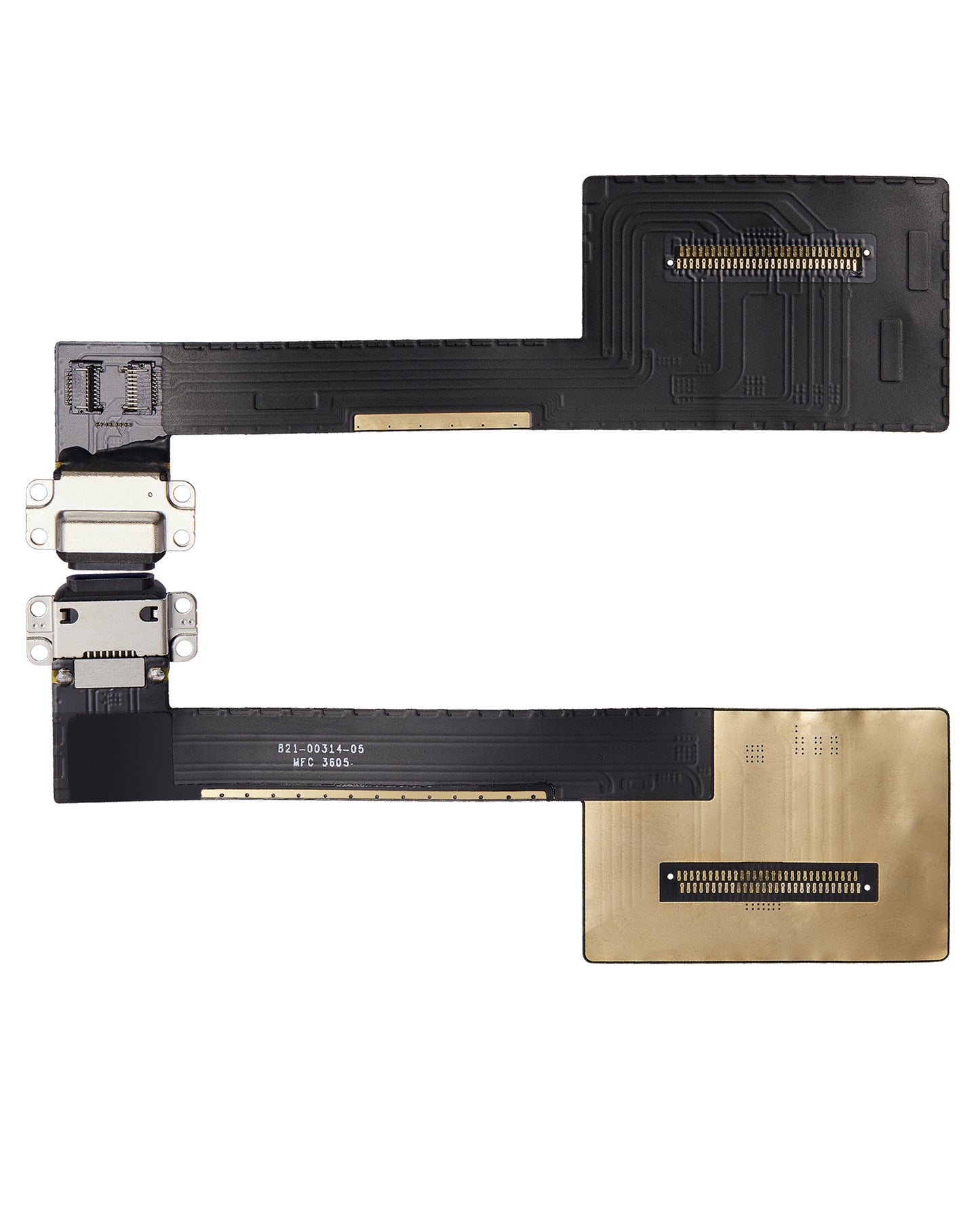 Charging Port Flex Cable For iPad Pro 9.7" (Space Gray) (Aftermarket Plus)