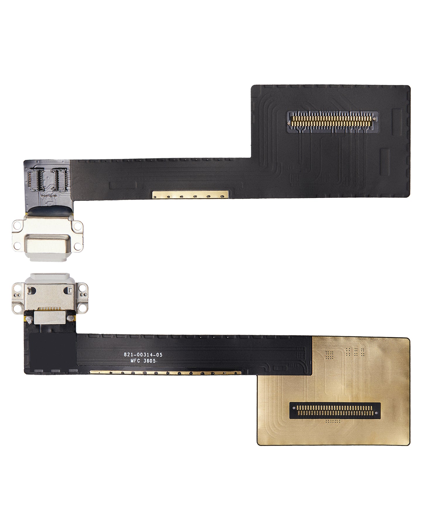Charging Port Flex Cable For iPad Pro 9.7" (Silver) (Aftermarket Plus)