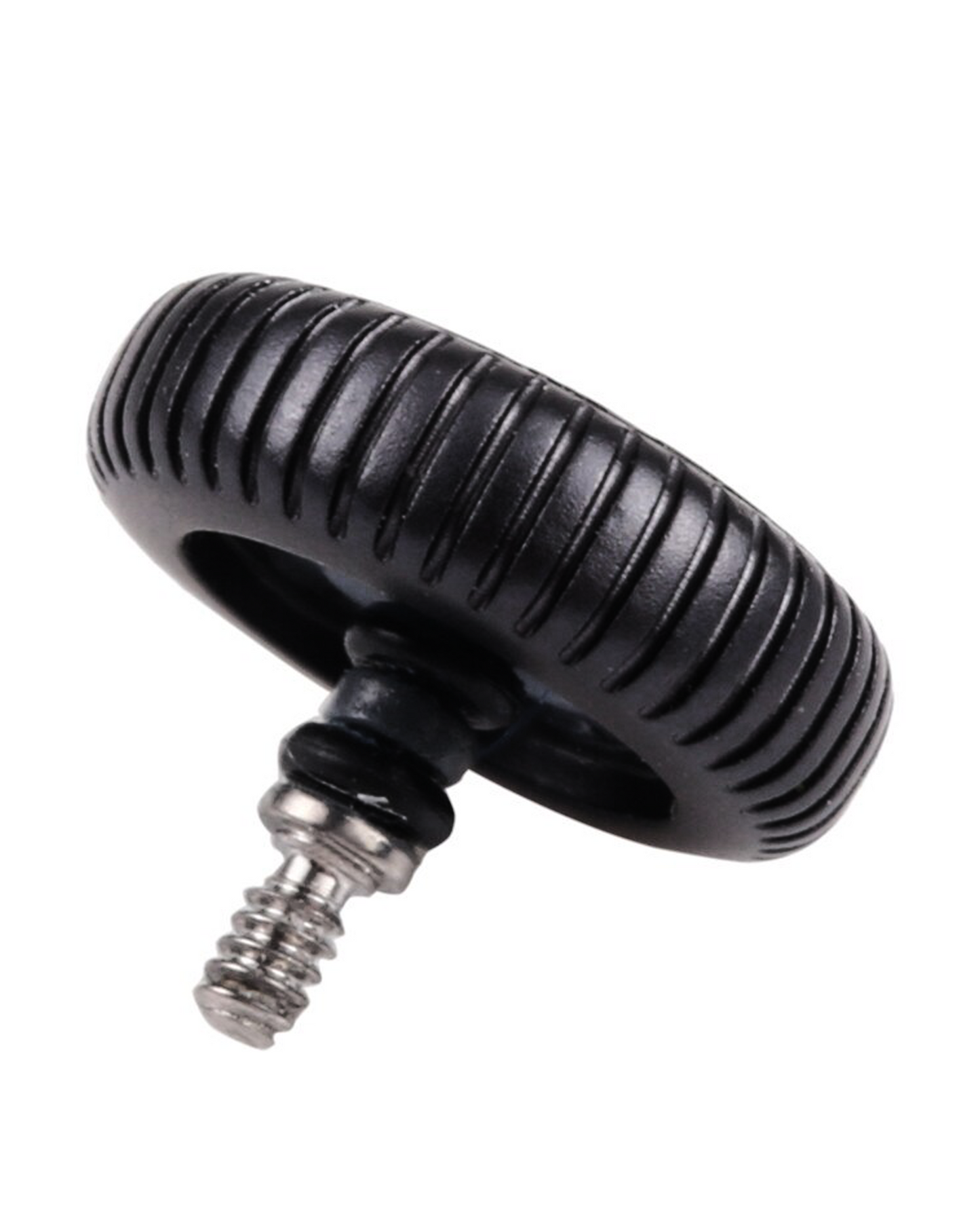 Crown Nut For Watch Series 4 (40MM / 44MM) (GPS Version) (Silver / Black)