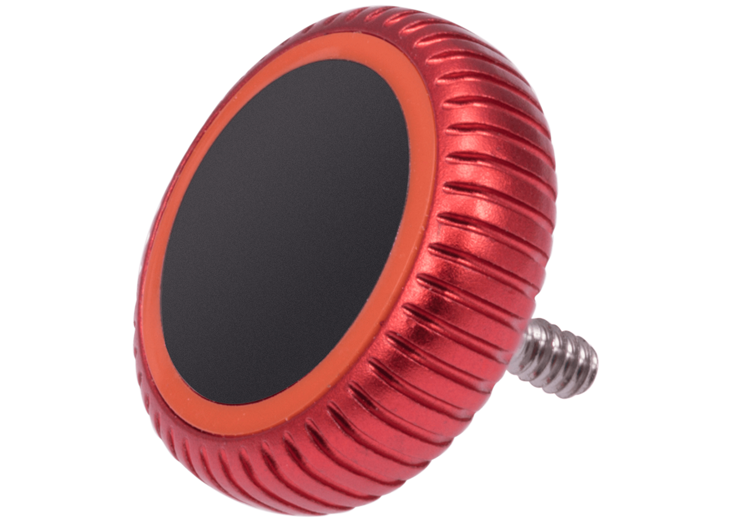 Crown Nut For Watch Series 6 (40MM / 44MM) (GPS Version) (Black / Red)