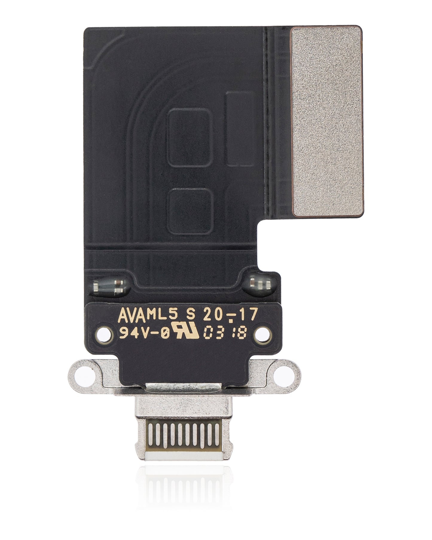 Charging Port Flex Cable For iPad Pro 12.9" 3rd Gen (2018) / 4th Gen (2020) / iPad Pro 11" 1st Gen (2018) / Pro 11" 2nd Gen (2020) (Premium) (White)