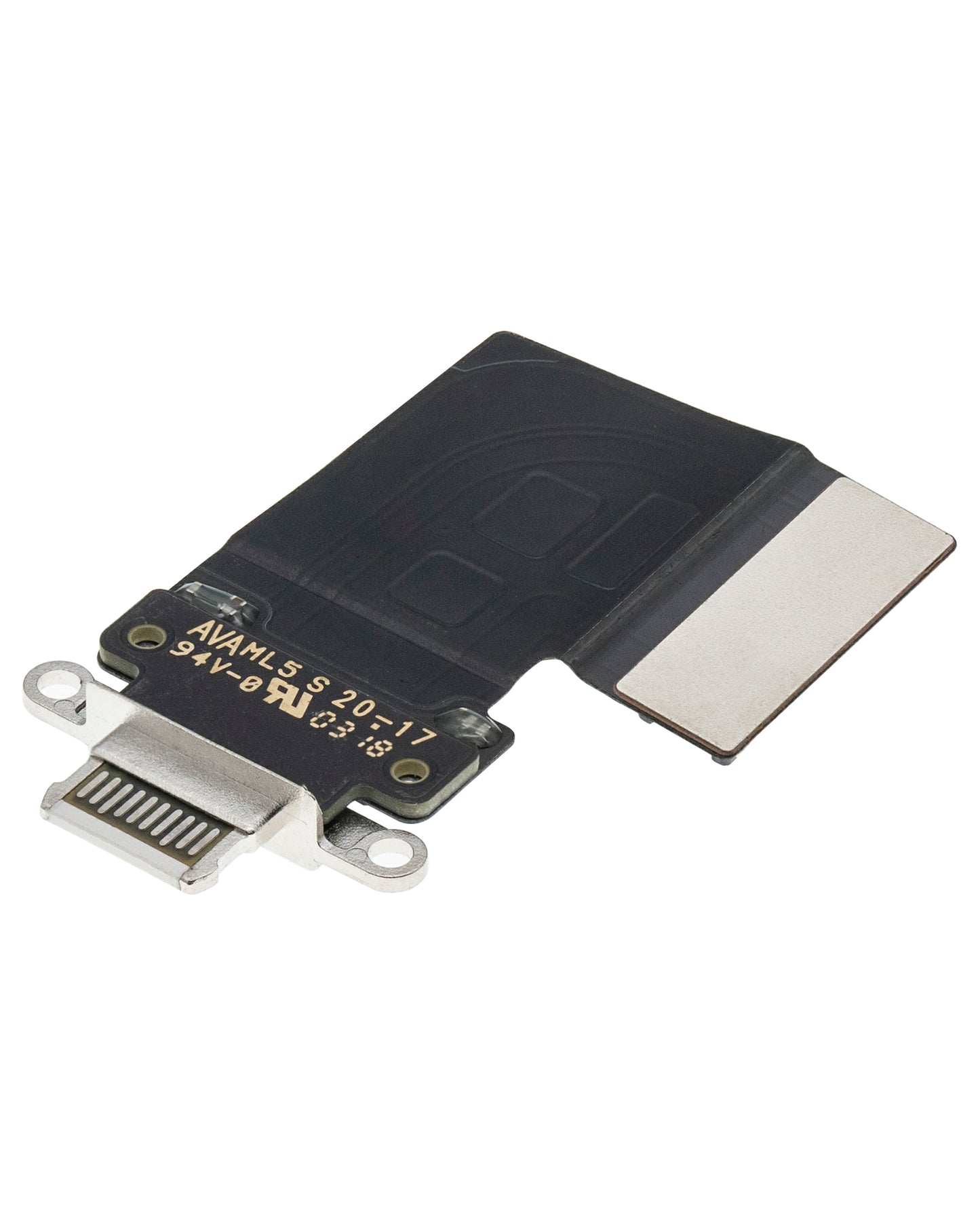 Charging Port Flex Cable For iPad Pro 12.9" 3rd Gen (2018) / 4th Gen (2020) / iPad Pro 11" 1st Gen (2018) / Pro 11" 2nd Gen (2020) (Premium) (White)
