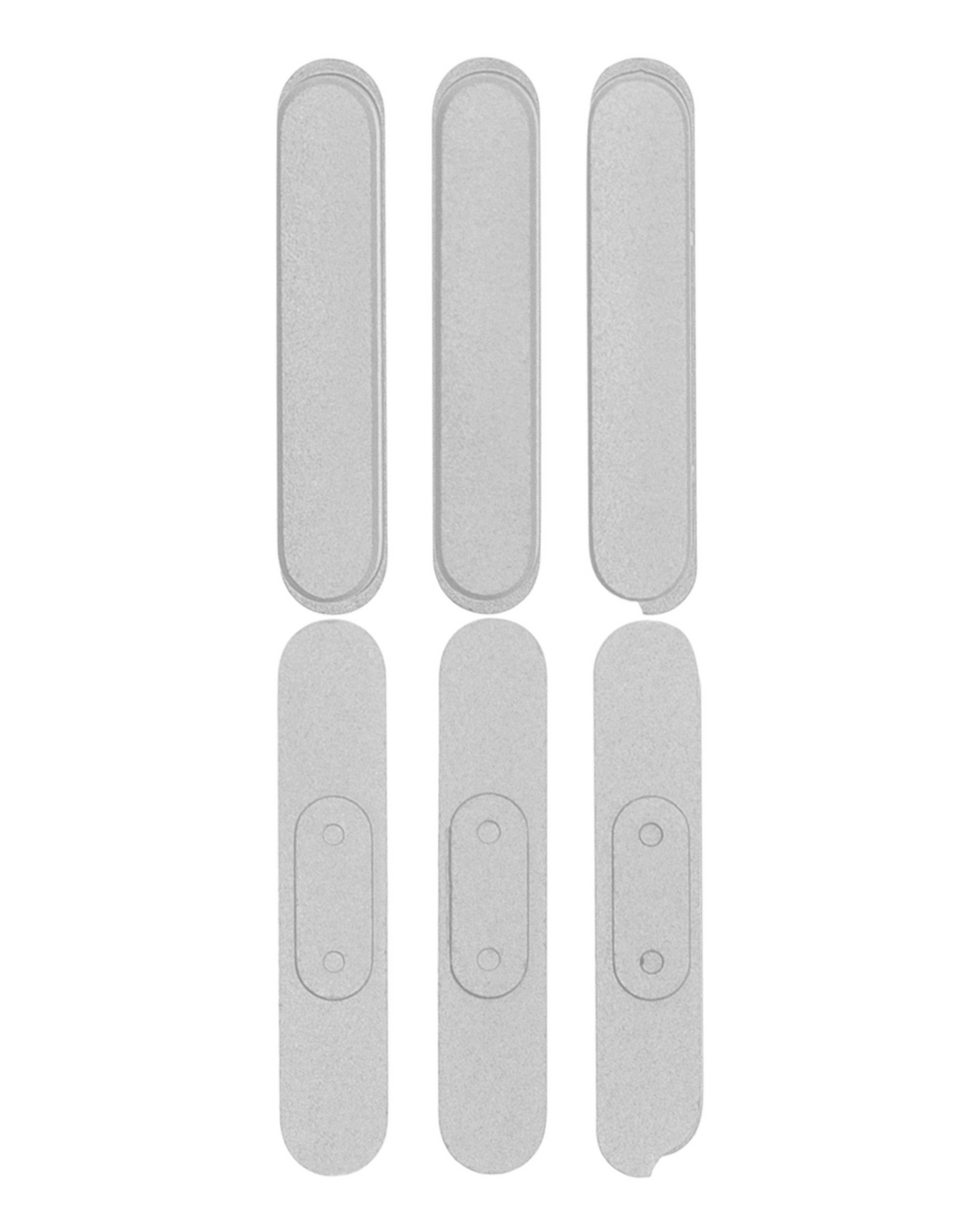 Hard Buttons Set (Power / Volume) For iPad Pro 10.5" / iPad Air 3 / Mini 5 / iPad Pro 12.9" 2nd Gen (2017) (Silver)