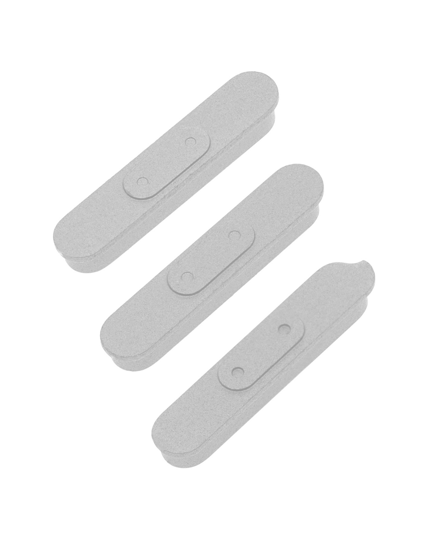 Hard Buttons Set (Power / Volume) For iPad Pro 10.5" / iPad Air 3 / Mini 5 / iPad Pro 12.9" 2nd Gen (2017) (Silver)