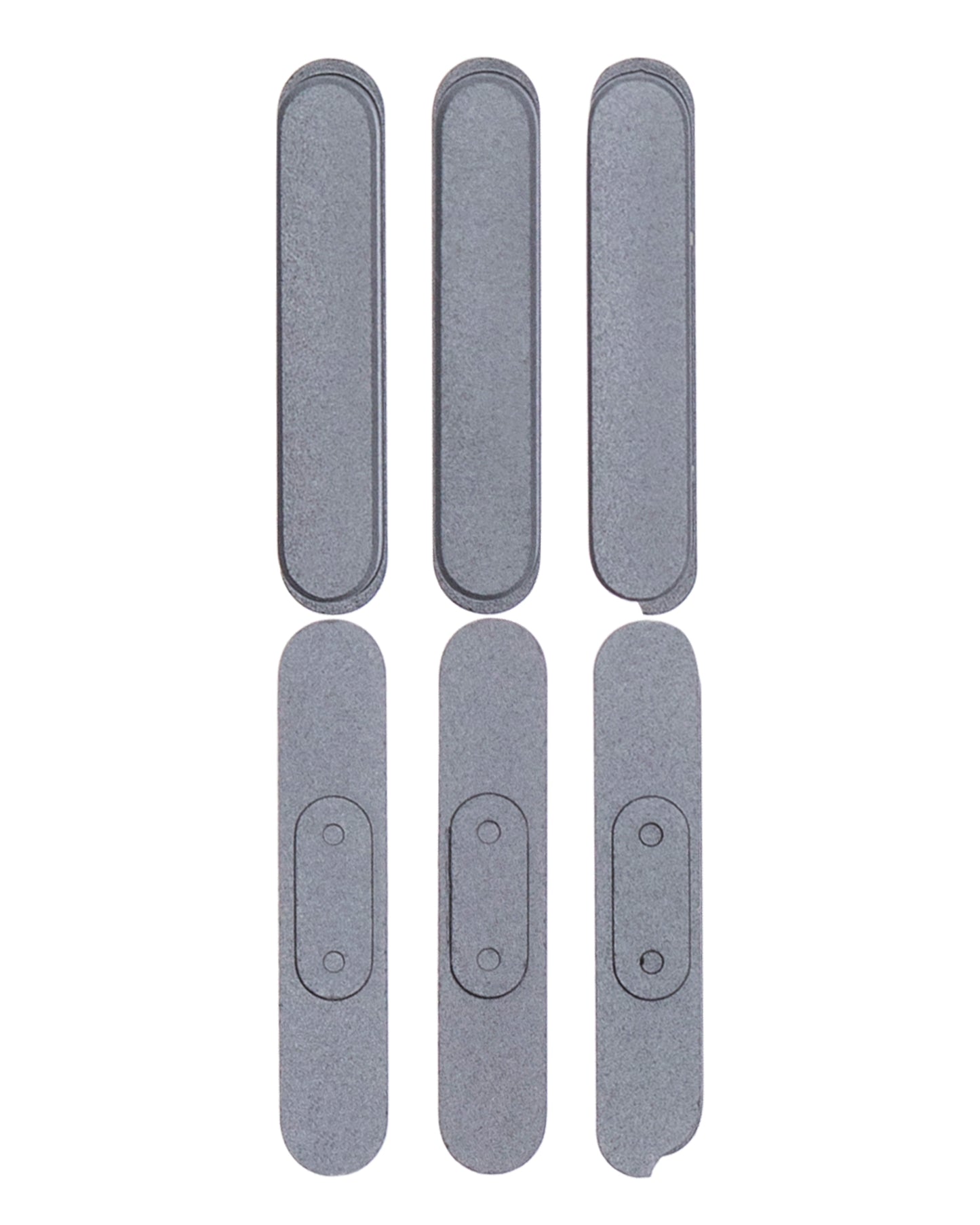 Hard Buttons Set (Power / Volume) For iPad Pro 10.5" / iPad Air 3 / Mini 5 / iPad Pro 12.9" 2nd Gen (2017) (Space Gray)