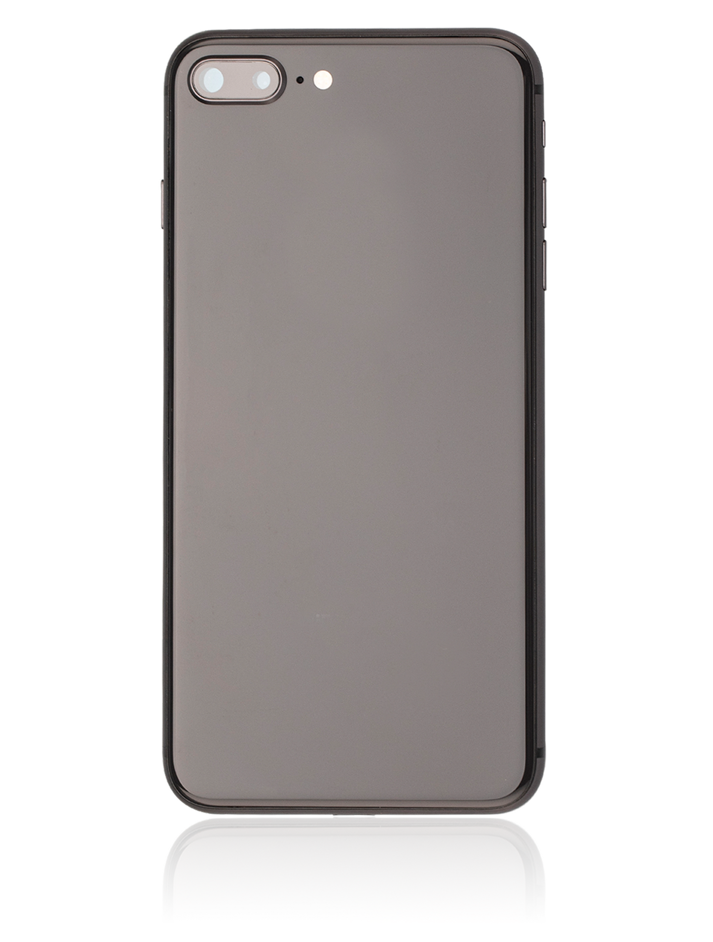 Back Housing W/ Small Parts For iPhone 8 Plus (Used OEM Pull: Grade A) (Space Gray)